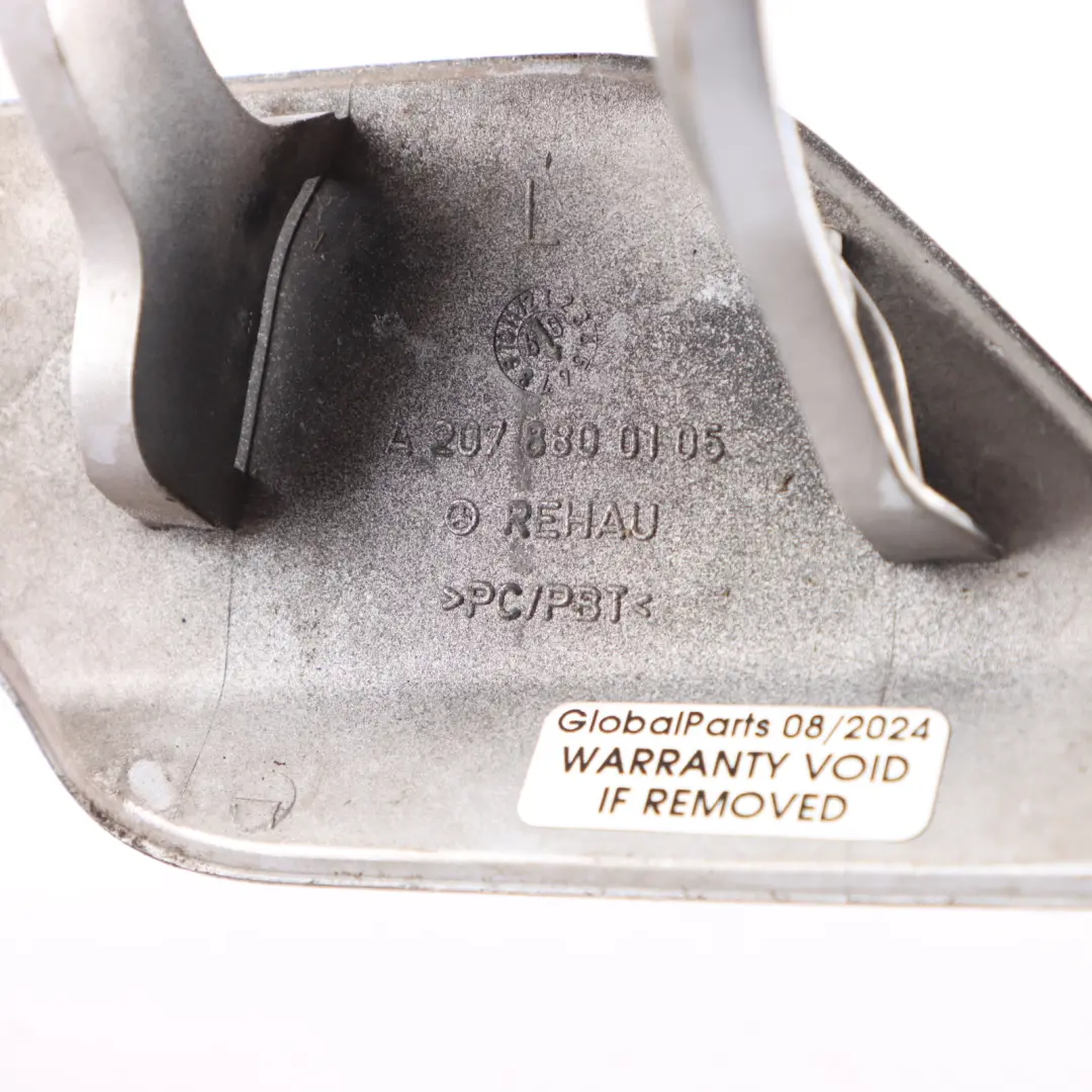 W207 Headlight Washer Cover Cap Left N/S Iridium Silver 775 to Mercedes with Part number A2078800105 Mercedes W207 Headlight Washer Cover Cap Left N/S Iridium Silver 775 - SKU A2078800105-IRS - Part number A2078800105