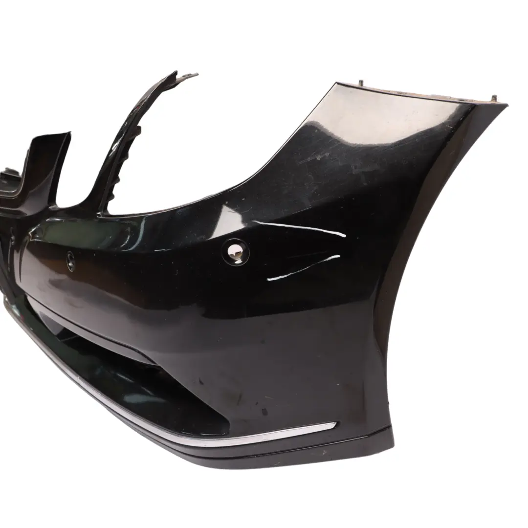 W207 Bumper Front Trim Panel Covering Obsidian Black Metallic - 197 to Mercedes with Part number A2078805347 Mercedes W207 Bumper Front Trim Panel Covering Obsidian Black Metallic - 197 - SKU A2078805347-OB - Part number A2078805347