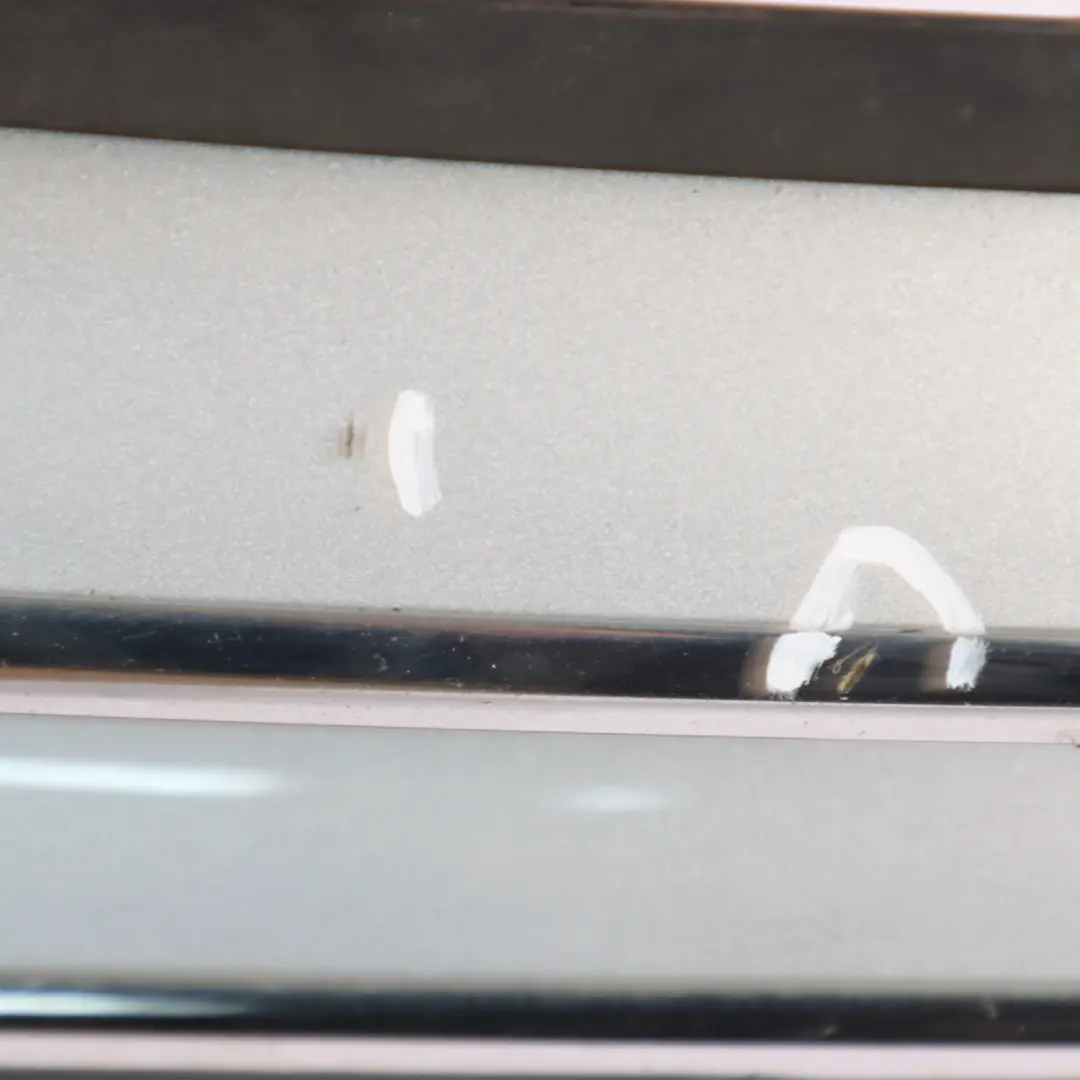 W207 Bumper Front Trim Panel Covering Obsidian Black Metallic - 197 to Mercedes with Part number A2078805347 Mercedes W207 Bumper Front Trim Panel Covering Obsidian Black Metallic - 197 - SKU A2078805347-OB - Part number A2078805347