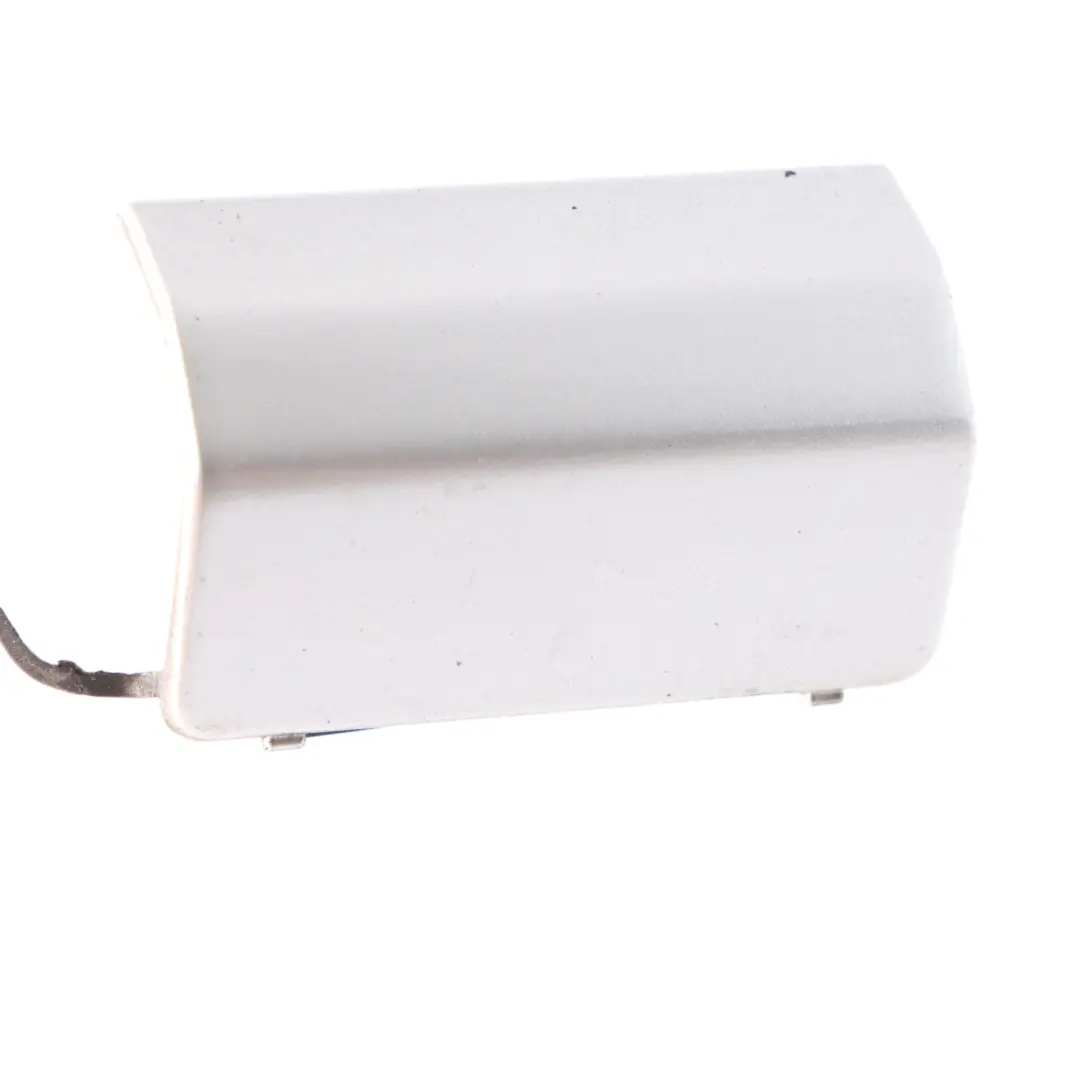 Bumper Tow Eye Hook Cover Cap Iridium Silver 775 to Mercedes C207 Rear with Part number A2078850022 Mercedes C207 Rear Bumper Tow Eye Hook Cover Cap Iridium Silver 775 - SKU A2078850022-IRS - Part number A2078850022