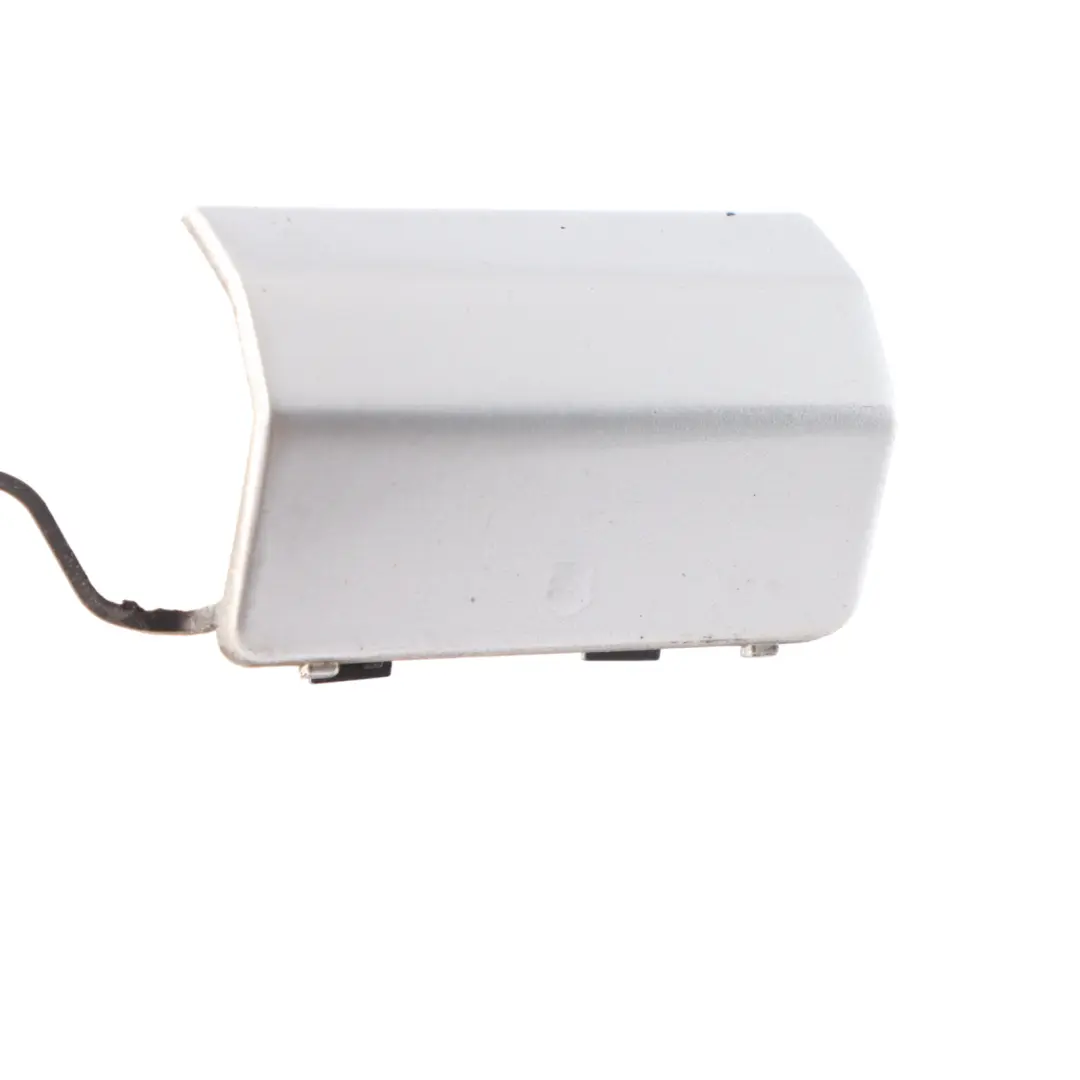 Bumper Tow Eye Hook Cover Cap Iridium Silver 775 to Mercedes C207 Rear with Part number A2078850022 Mercedes C207 Rear Bumper Tow Eye Hook Cover Cap Iridium Silver 775 - SKU A2078850022-IRS - Part number A2078850022