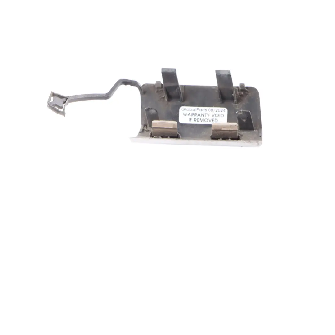 Bumper Tow Eye Hook Cover Cap Iridium Silver 775 to Mercedes C207 Rear with Part number A2078850022 Mercedes C207 Rear Bumper Tow Eye Hook Cover Cap Iridium Silver 775 - SKU A2078850022-IRS - Part number A2078850022