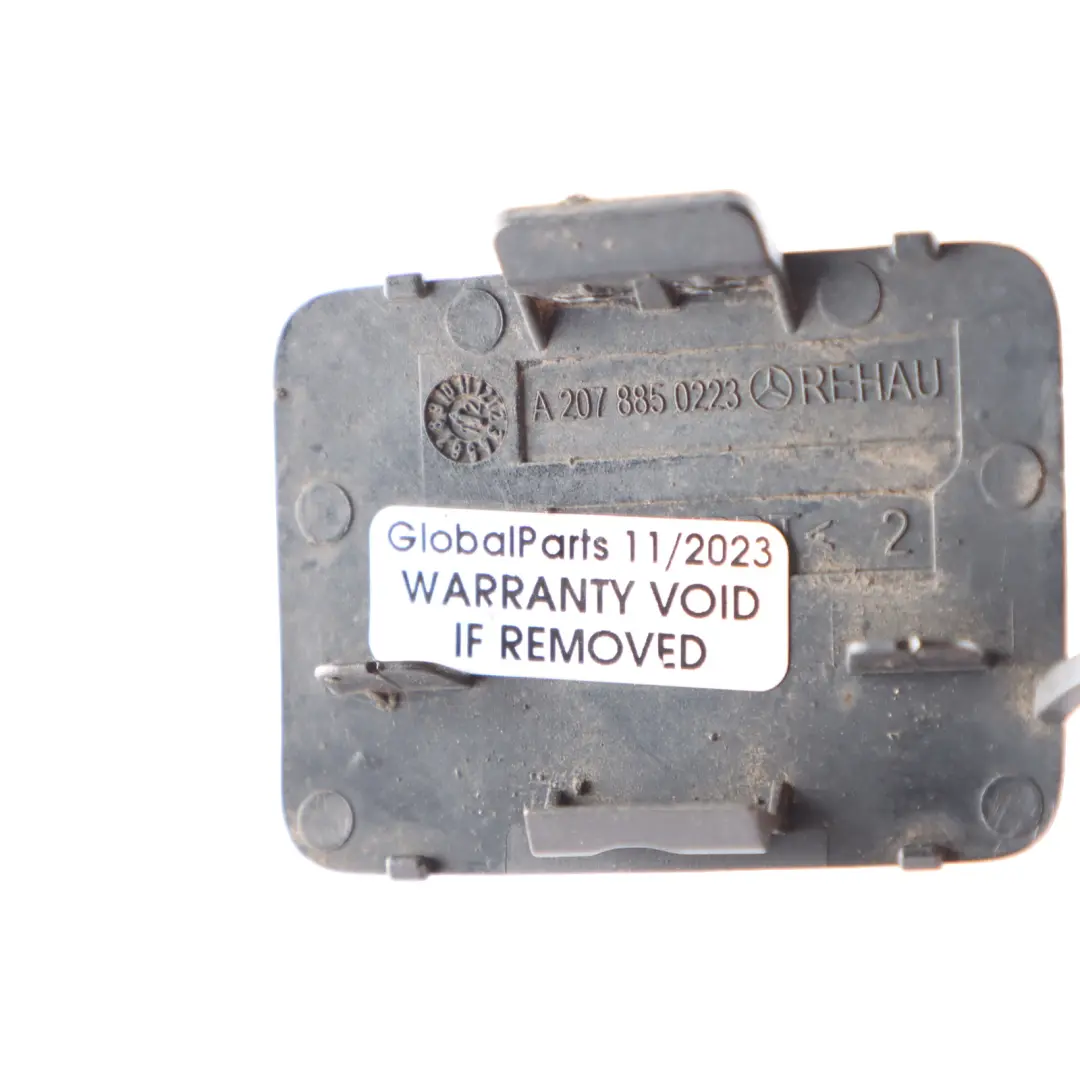 Flap Towing Eye Cover Rear Bumper Obsidian Blue 197 to Mercedes C207 with Part number A2078850223 Mercedes C207 Flap Towing Eye Cover Rear Bumper Obsidian Blue 197 - SKU A2078850223-OB - Part number A2078850223