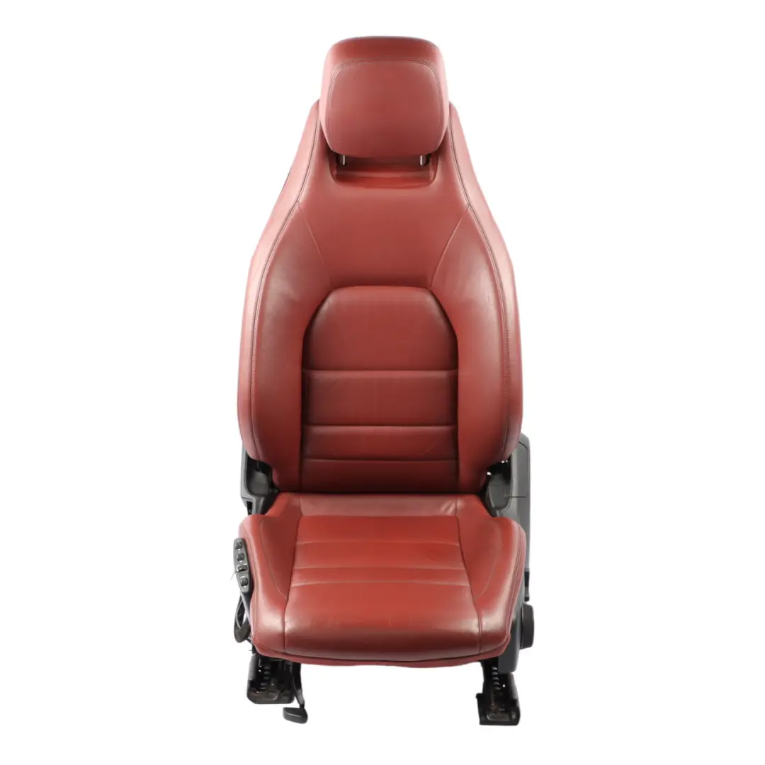  Sedile anteriore Mercedes A207 Coupé Sinistro Pelle Rosso Rendezvous Riscaldato - SKU A2079101747 - Numero di parte A2079101747