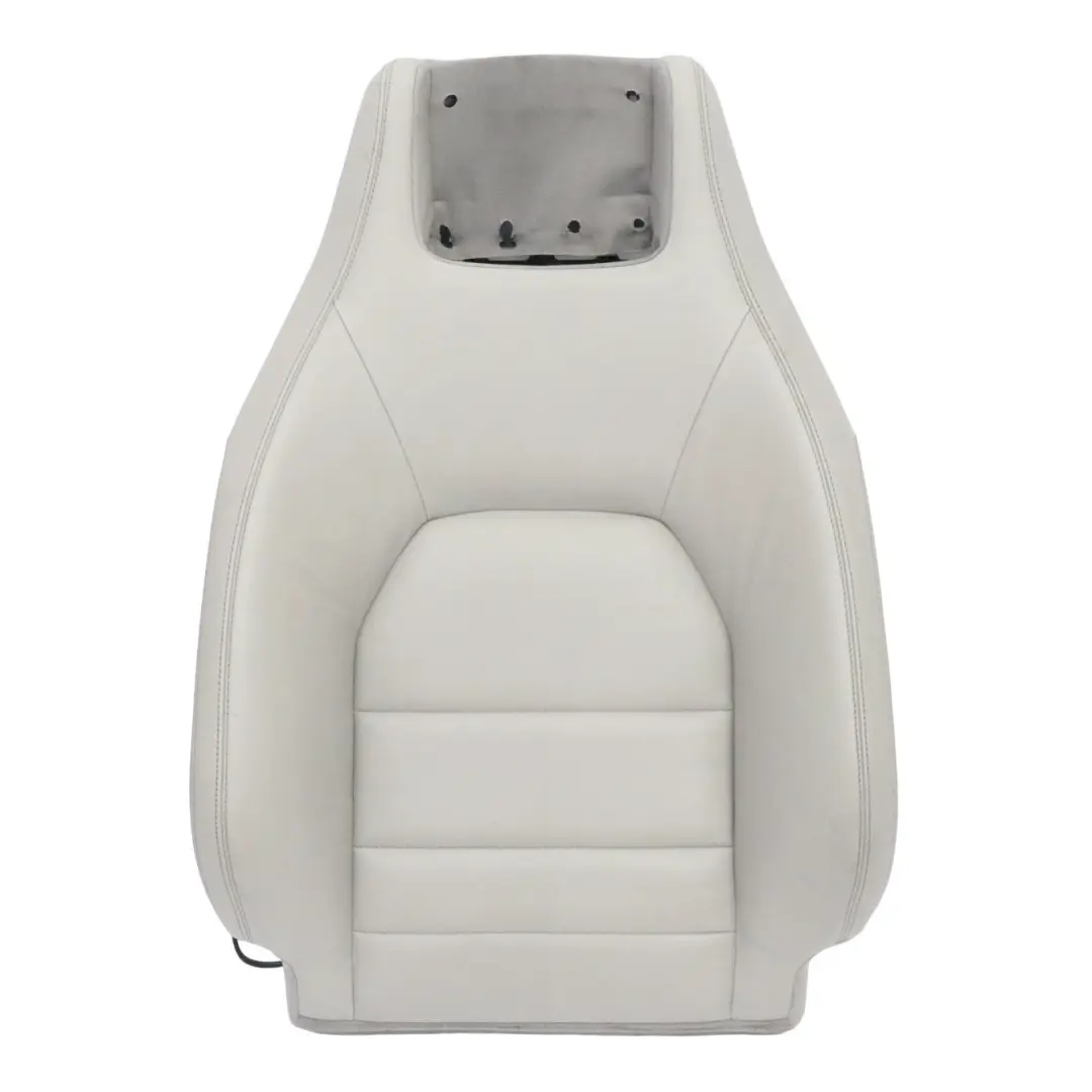 Mercedes C204 C207 Seat Backrest Heated Cover Front Left Right Leather Grey - SKU A2079101747-20 - Part number A2079101747