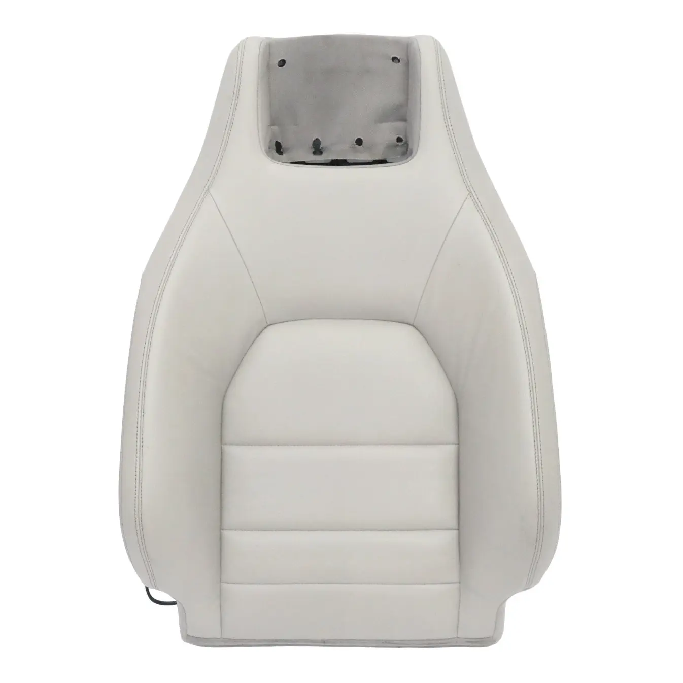 Mercedes C204 C207 Seat Backrest Heated Cover Front Left Right Leather Grey