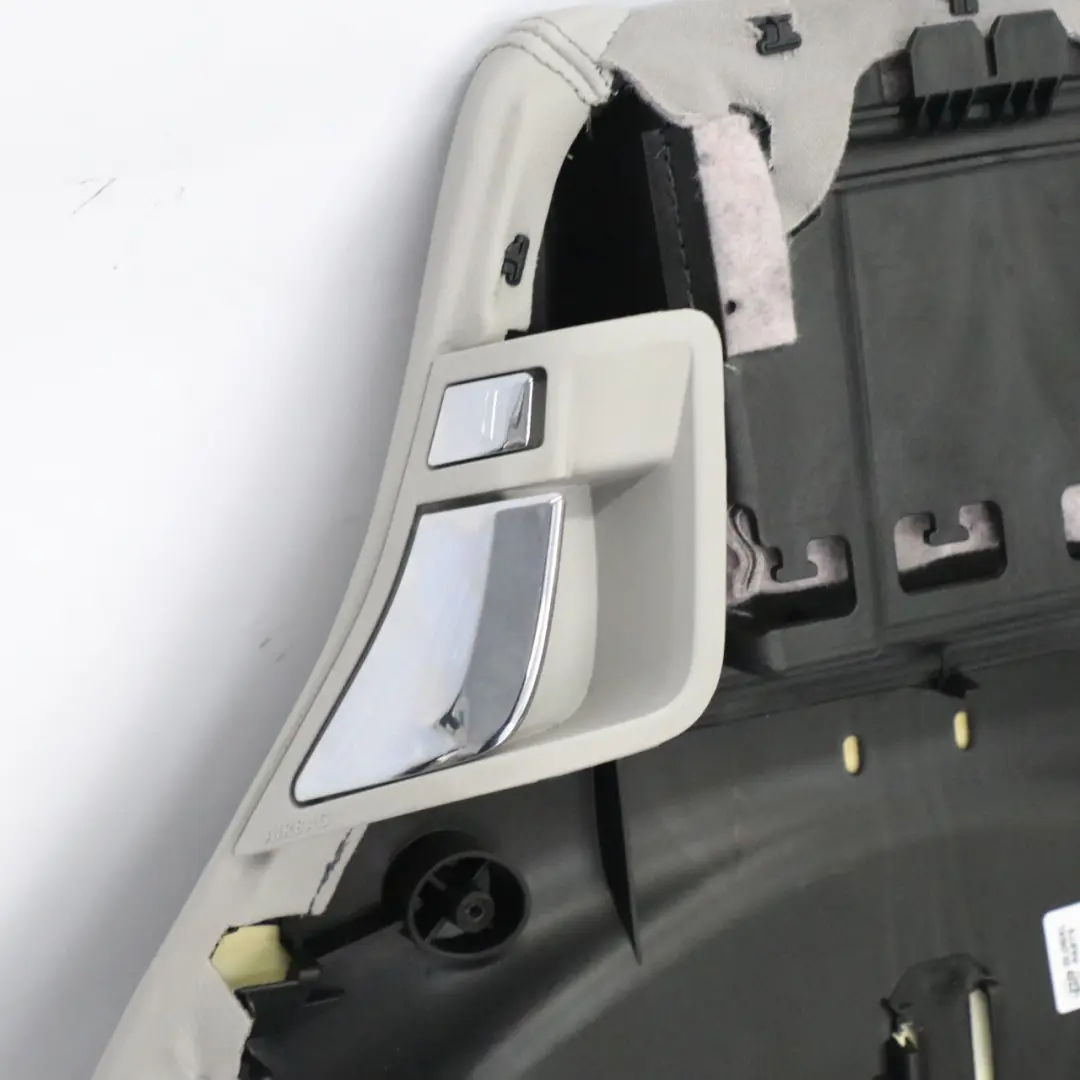 Mercedes C204 C207 Sitzrückenlehne Beheizt Bezug Vorne Links Rechts Leder Grau - SKU A2079101747-20 - Teilenummer A2079101747