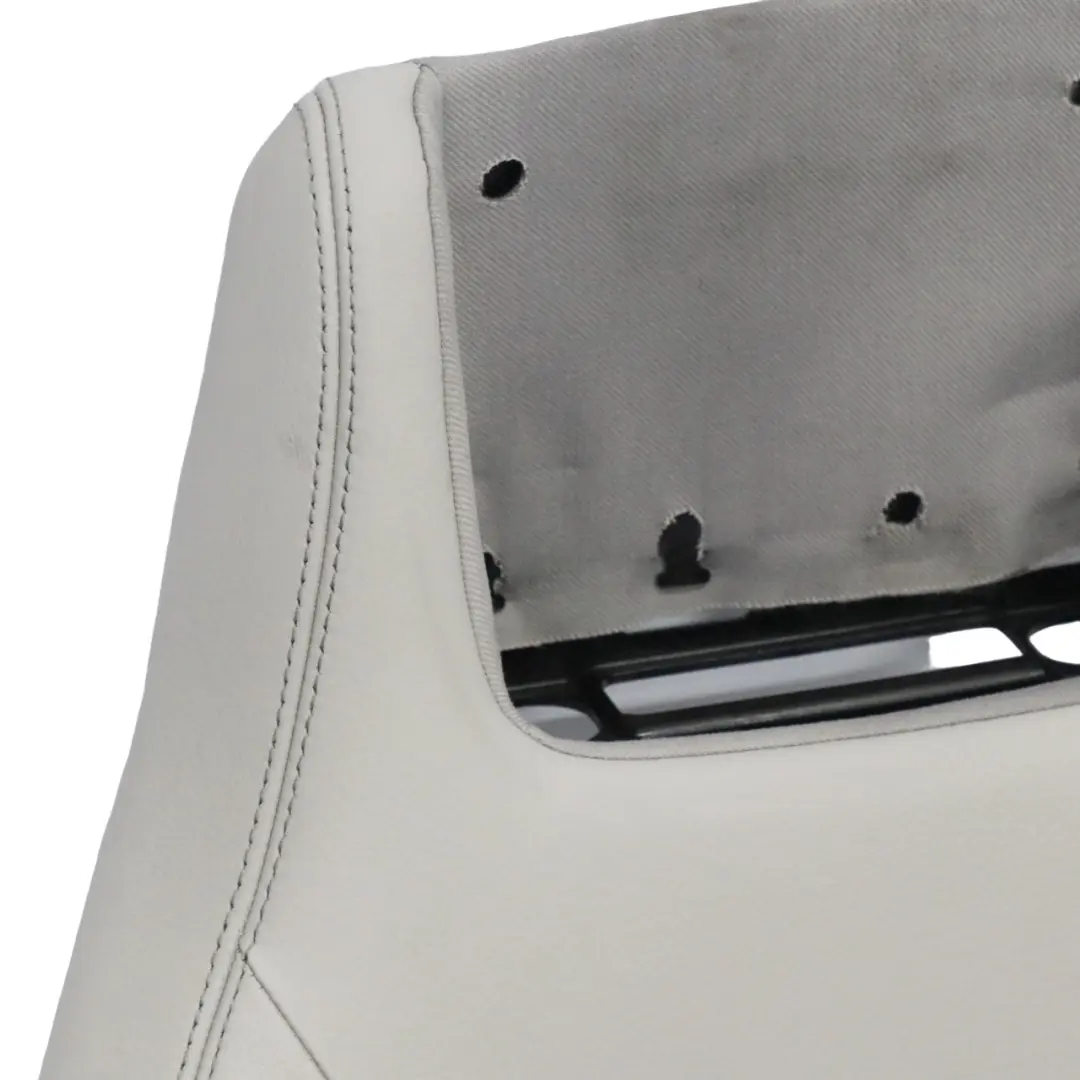 Mercedes C204 C207 Sitzrückenlehne Beheizt Bezug Vorne Links Rechts Leder Grau - SKU A2079101747-20 - Teilenummer A2079101747