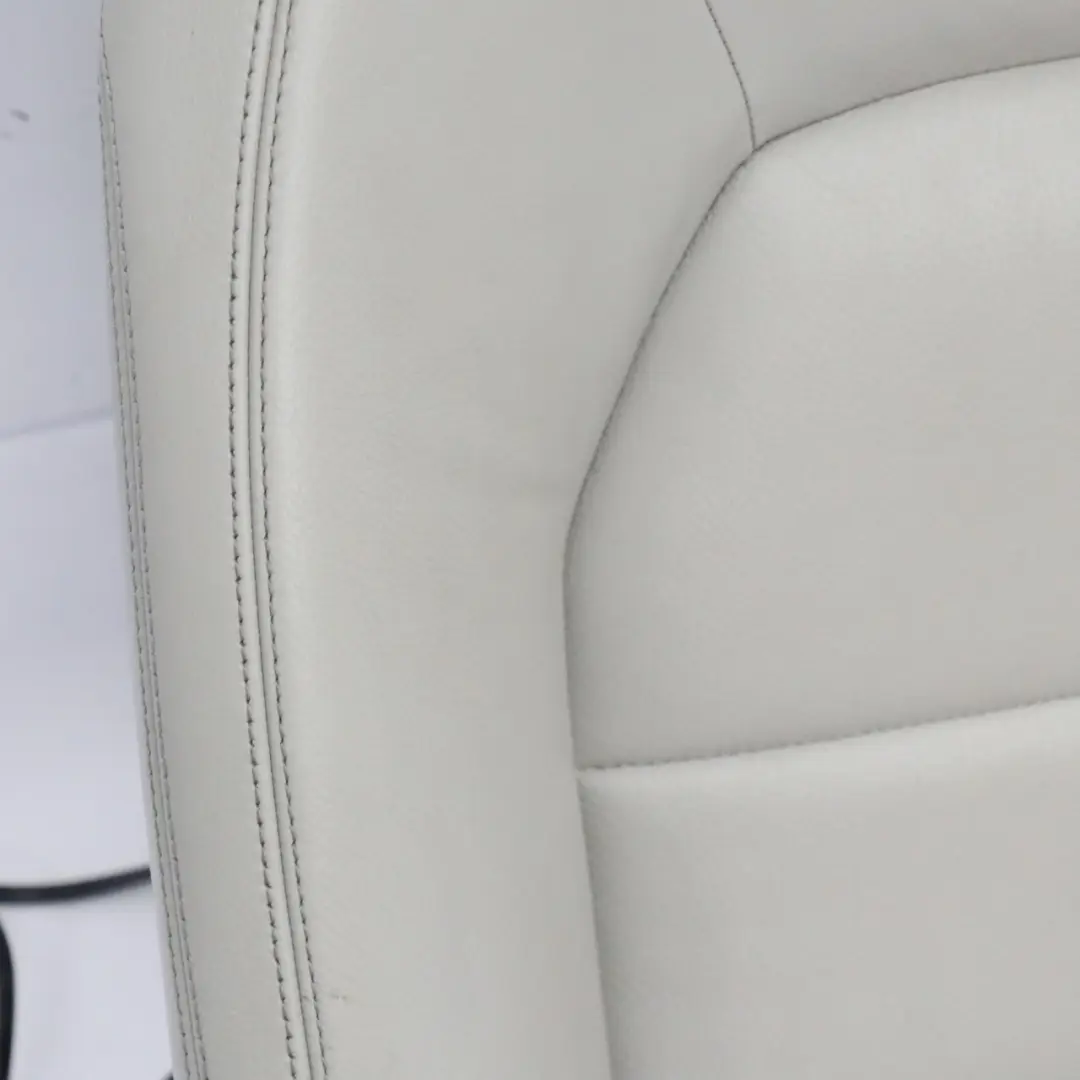 Mercedes C204 C207 Seat Backrest Heated Cover Front Left Right Leather Grey - SKU A2079101747-20 - Part number A2079101747