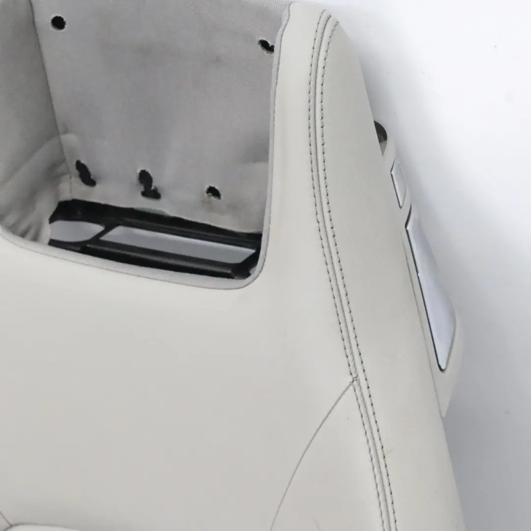 Mercedes C204 C207 Seat Backrest Heated Cover Front Left Right Leather Grey - SKU A2079101747-20 - Part number A2079101747
