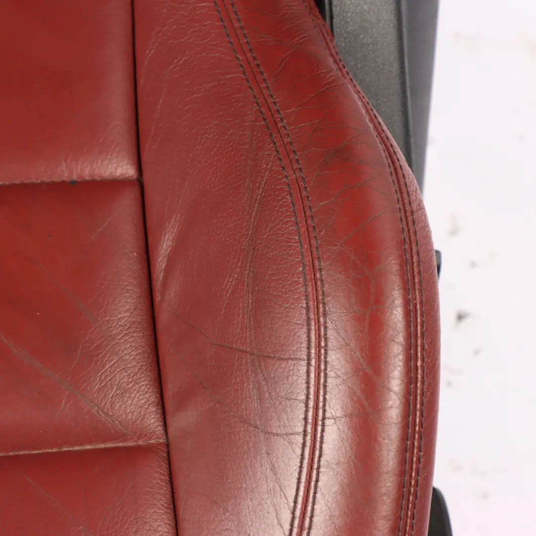  Front Seat Mercedes W207 A207 Coupe Left N/S Leather Red Rendezvous Heated - SKU A2079101747 - Part number A2079101747