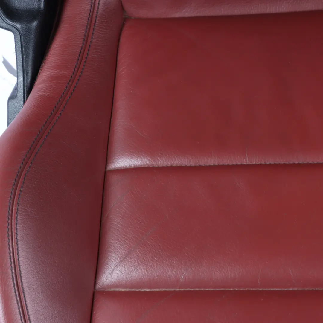  Front Seat Mercedes W207 A207 Coupe Left N/S Leather Red Rendezvous Heated - SKU A2079101747 - Part number A2079101747
