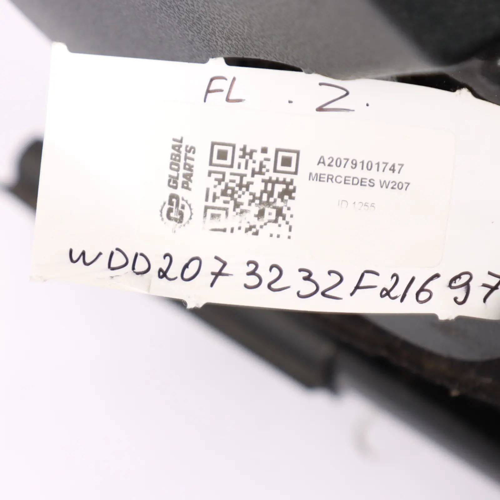 Siège Avant Mercedes W207 A207 Coupé Gauche Cuir Rouge Rendezvous Chauffé