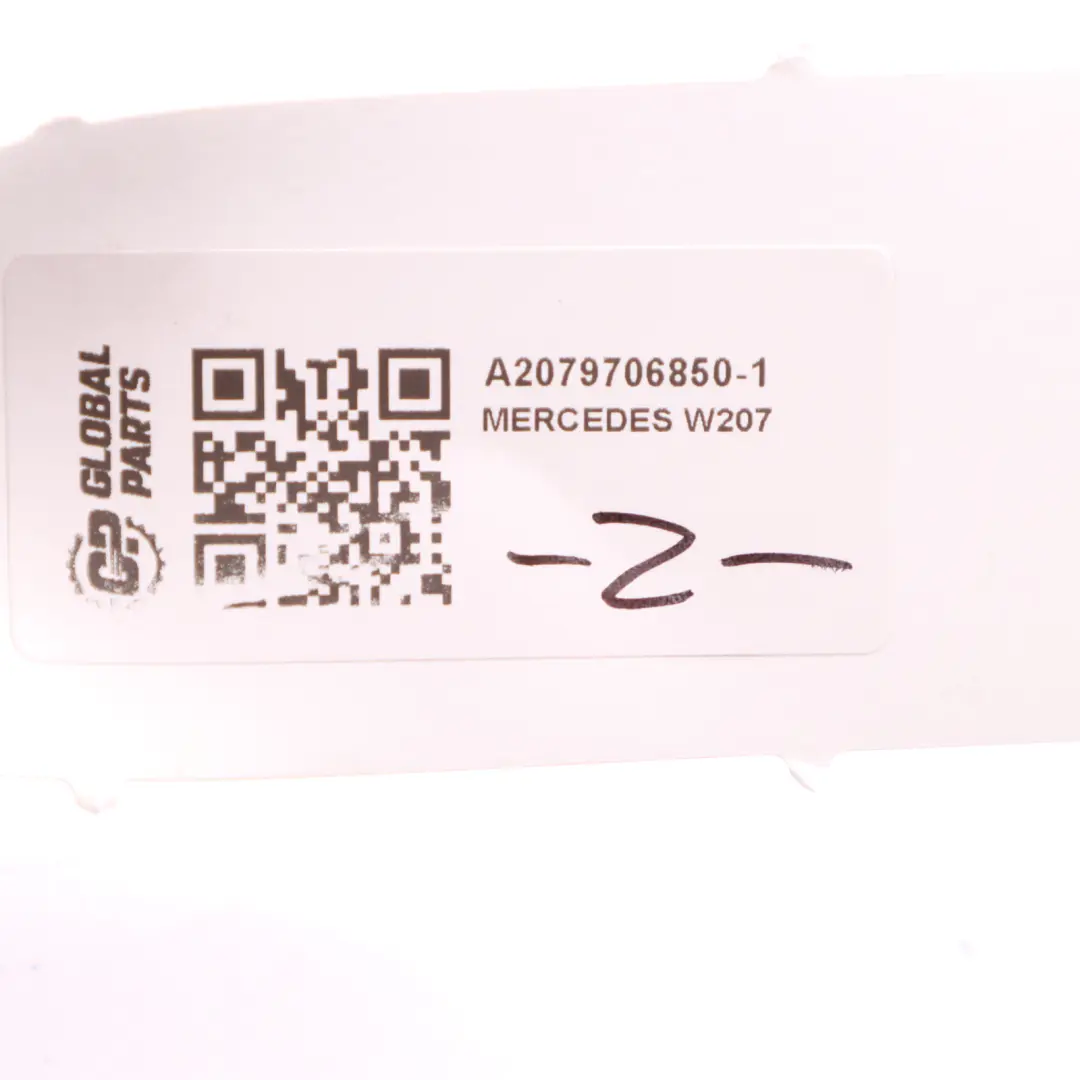 Mercedes C204 W207 Seat Headrest Front Left Right N/O/S Red Rendezvous Leather - SKU A2079706850-1 - Part number A2079706850