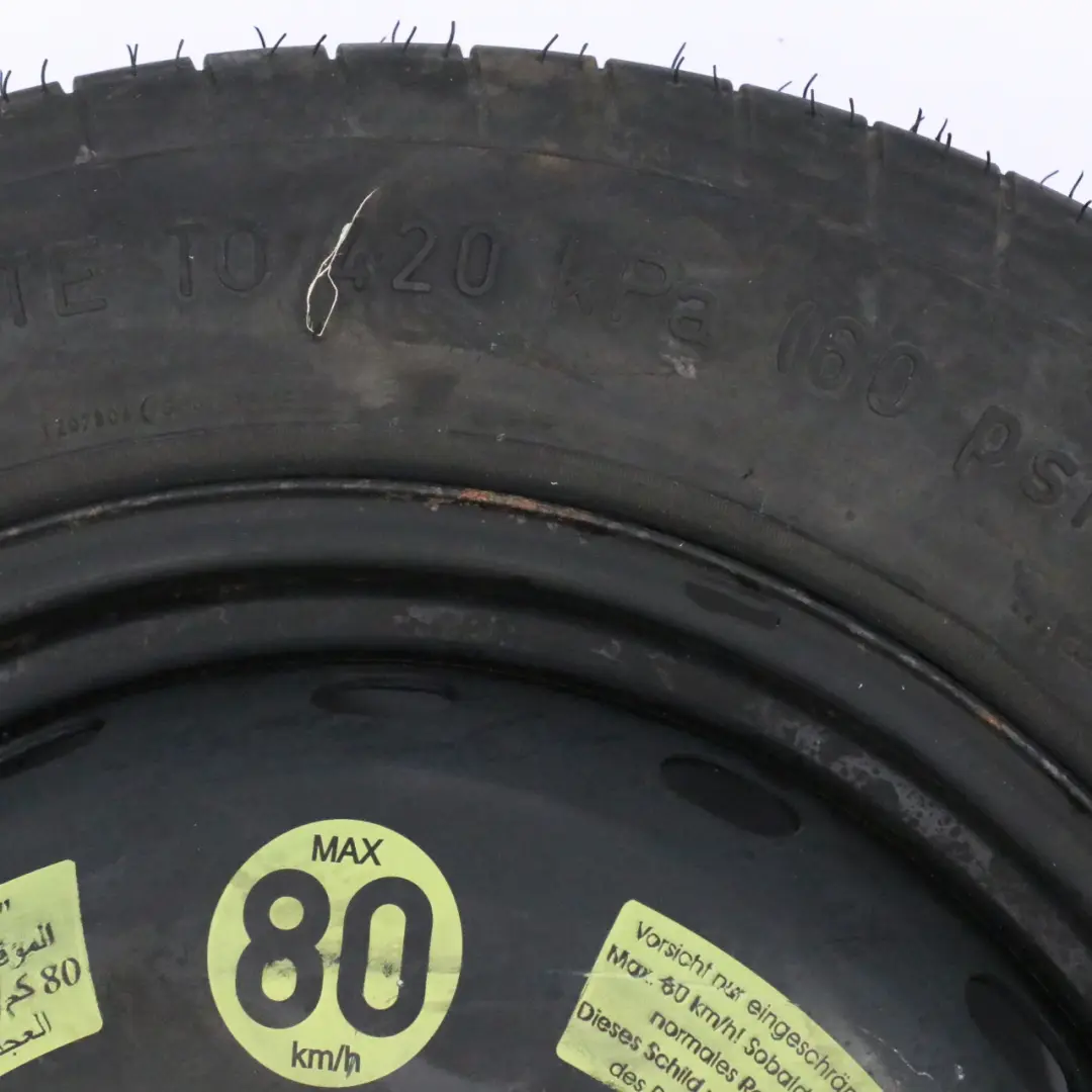  Ruota scorta Mercedes W203 acciaio R16 Pneumatico Goodyear 125/90 A2094000402 - SKU A2094000402-1 - Numero di parte A1694000802