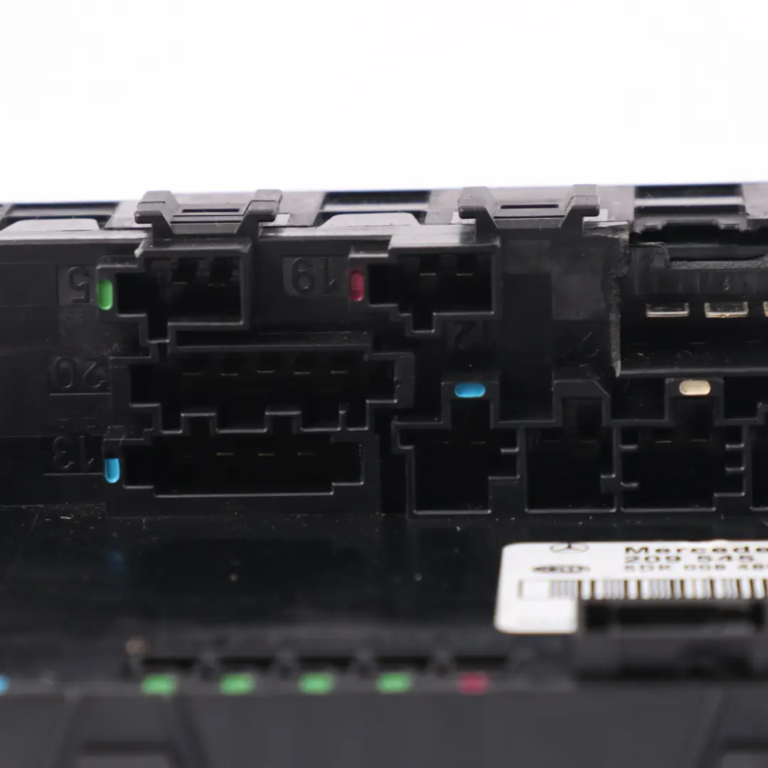 Fuse Box SAM Control Module Relay Box to Mercedes A209 with Part number A2095451701 Mercedes A209 Fuse Box SAM Control Module Relay Box - SKU A2095451701 - Part number A2095451701