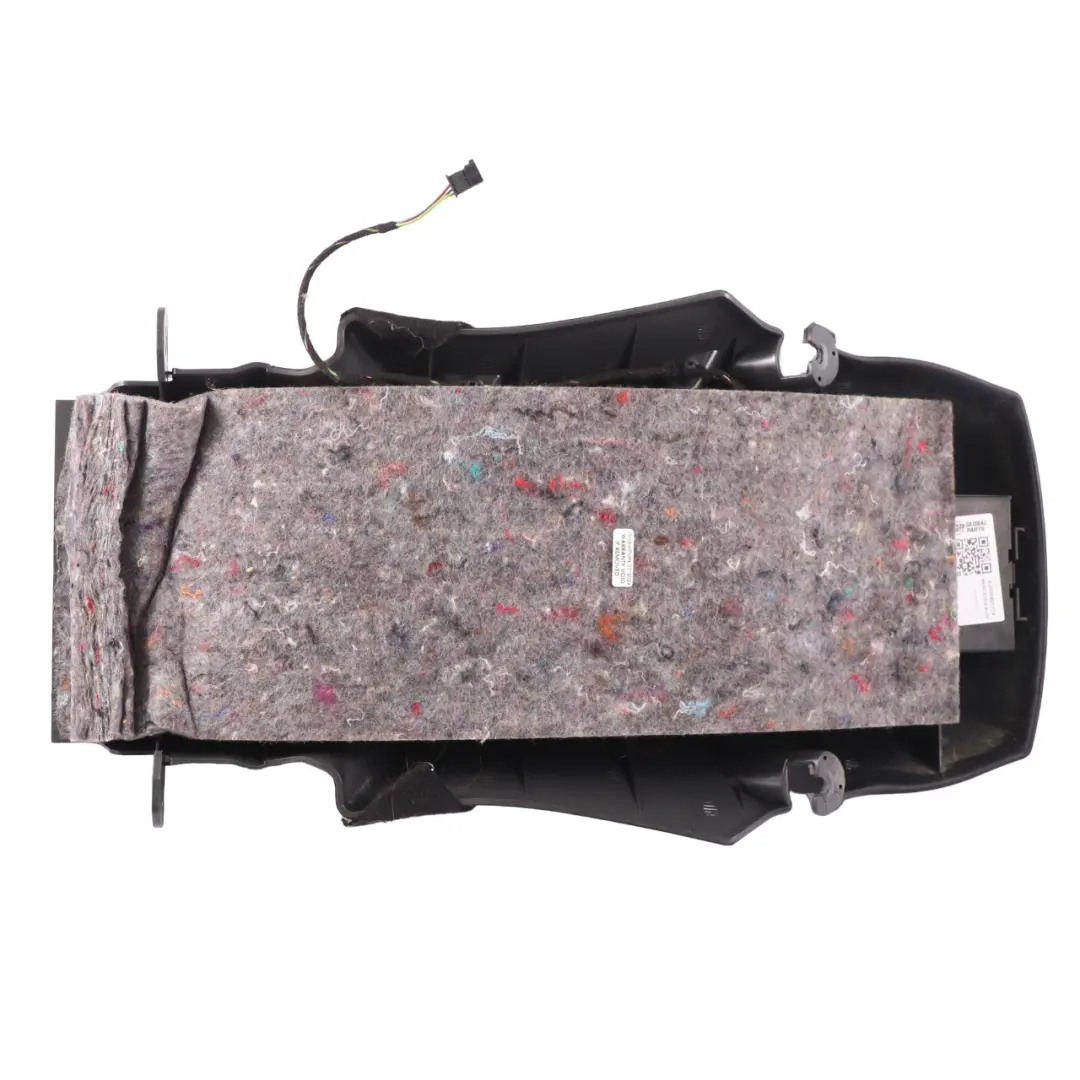 Mercedes A209 Cabrio Coperchio Console Centrale Posteriore Nero - SKU A2098401574 - Numero di parte A2098401574