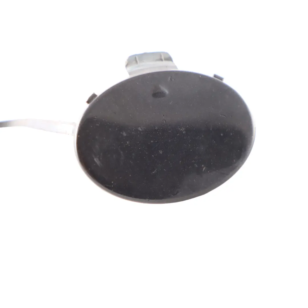 Mercedes C209 Flap Towing Eye Cover Rear Bumper Obsidian Blue 197 - SKU A2098850326-OB - Part number A2098850326