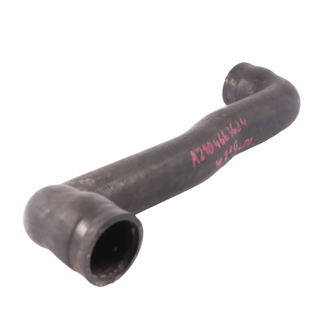 Mercedes Radiator Hose W210 Upper Coolant Line Top Hose OM613 Diesel - SKU A2105016282 - Part number A2105016282