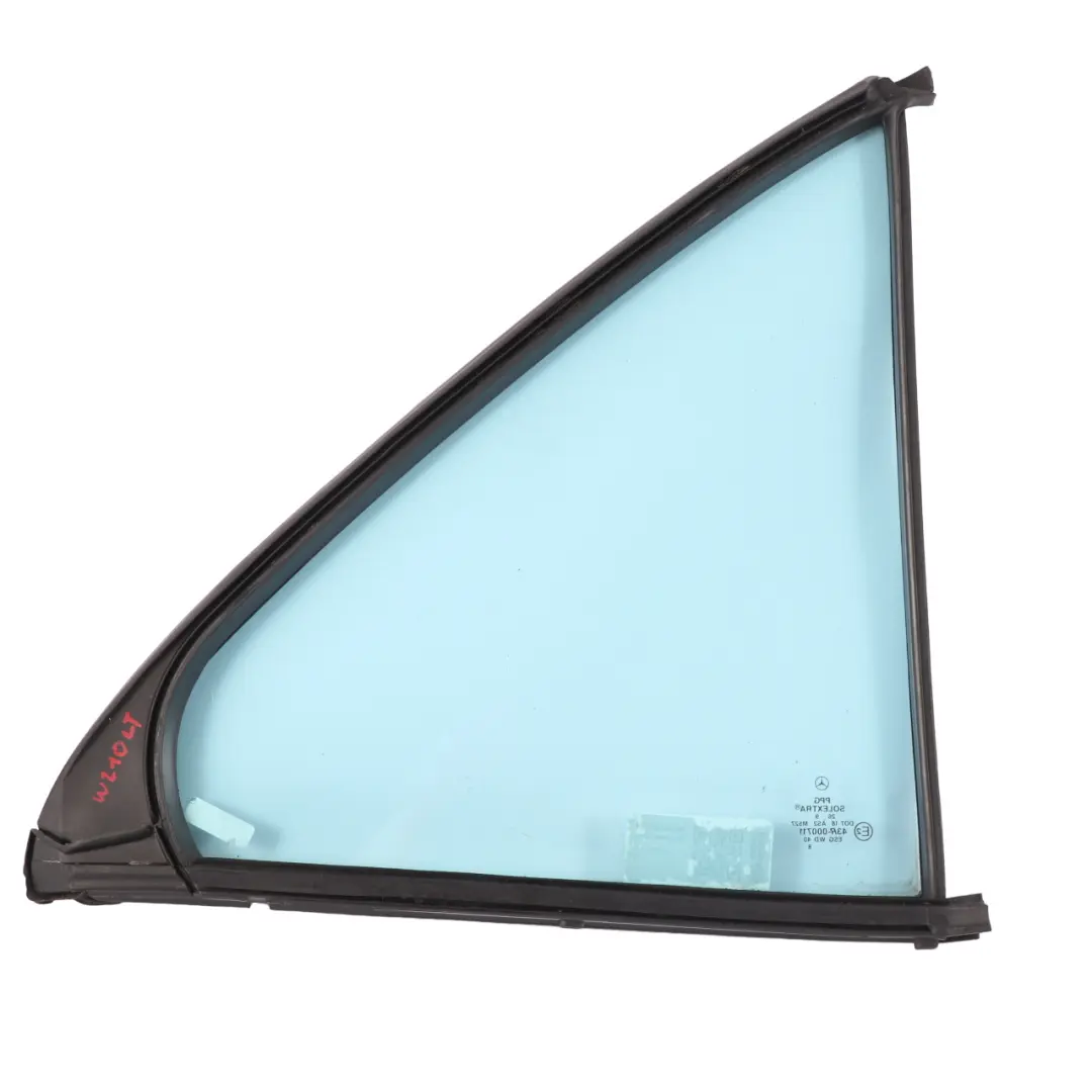 Mercedes W210 Sedan Glass Window Fixed Door Rear Left N/S Heat Absorbing Blue - SKU A2107350909 - Part number A2107350909