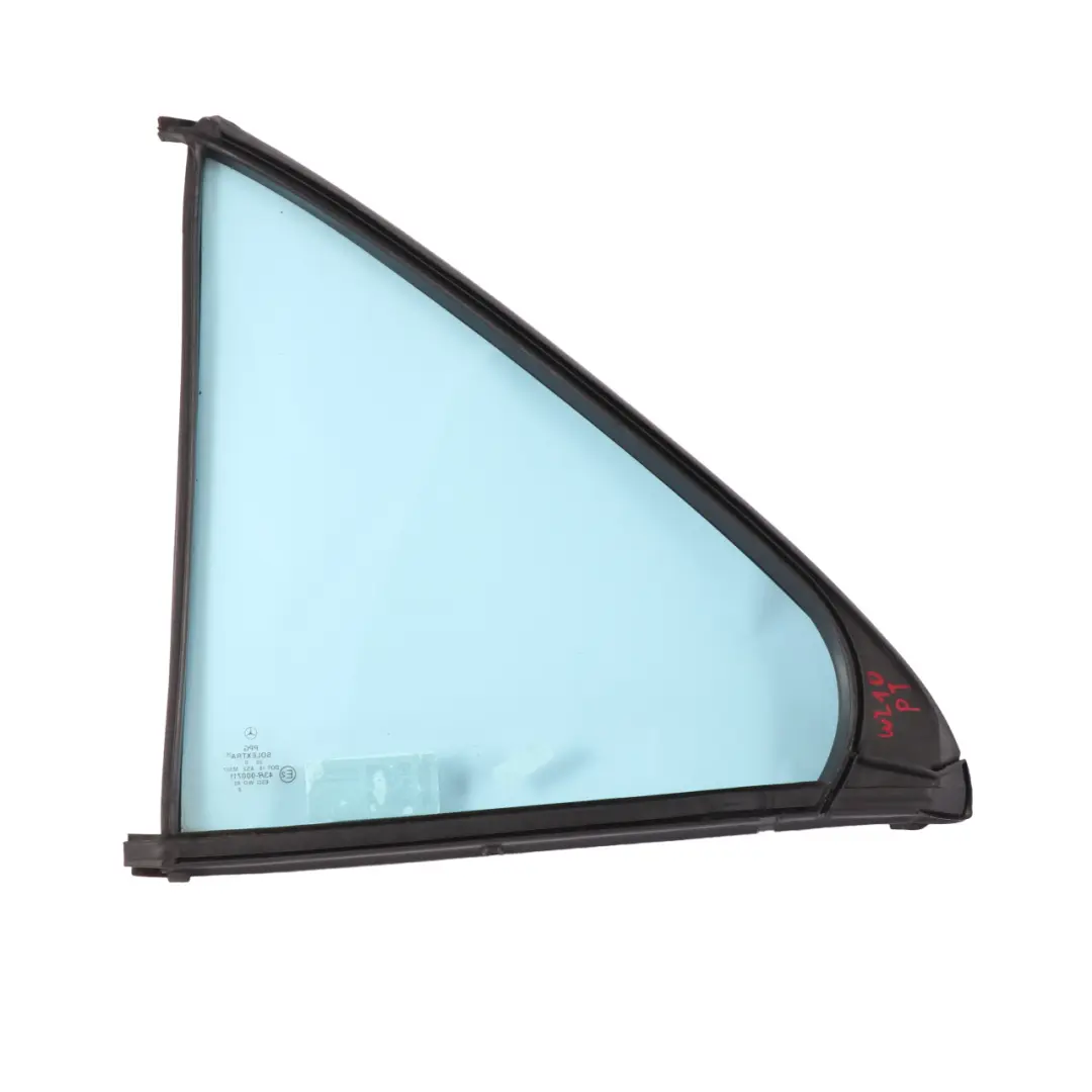Mercedes W210 Sedan Glass Window Fixed Door Rear Right O/S Heat Absorbing Blue - SKU A2107351009 - Part number A2107351009