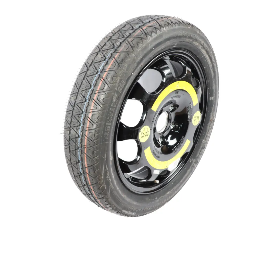 Steel Spare Wheel Tyre 155/70 R17 to Mercedes W211 with Part number A2114012502 Mercedes W211 Steel Spare Wheel Tyre 155/70 R17 - SKU A2114012502 - Part number A2114012502