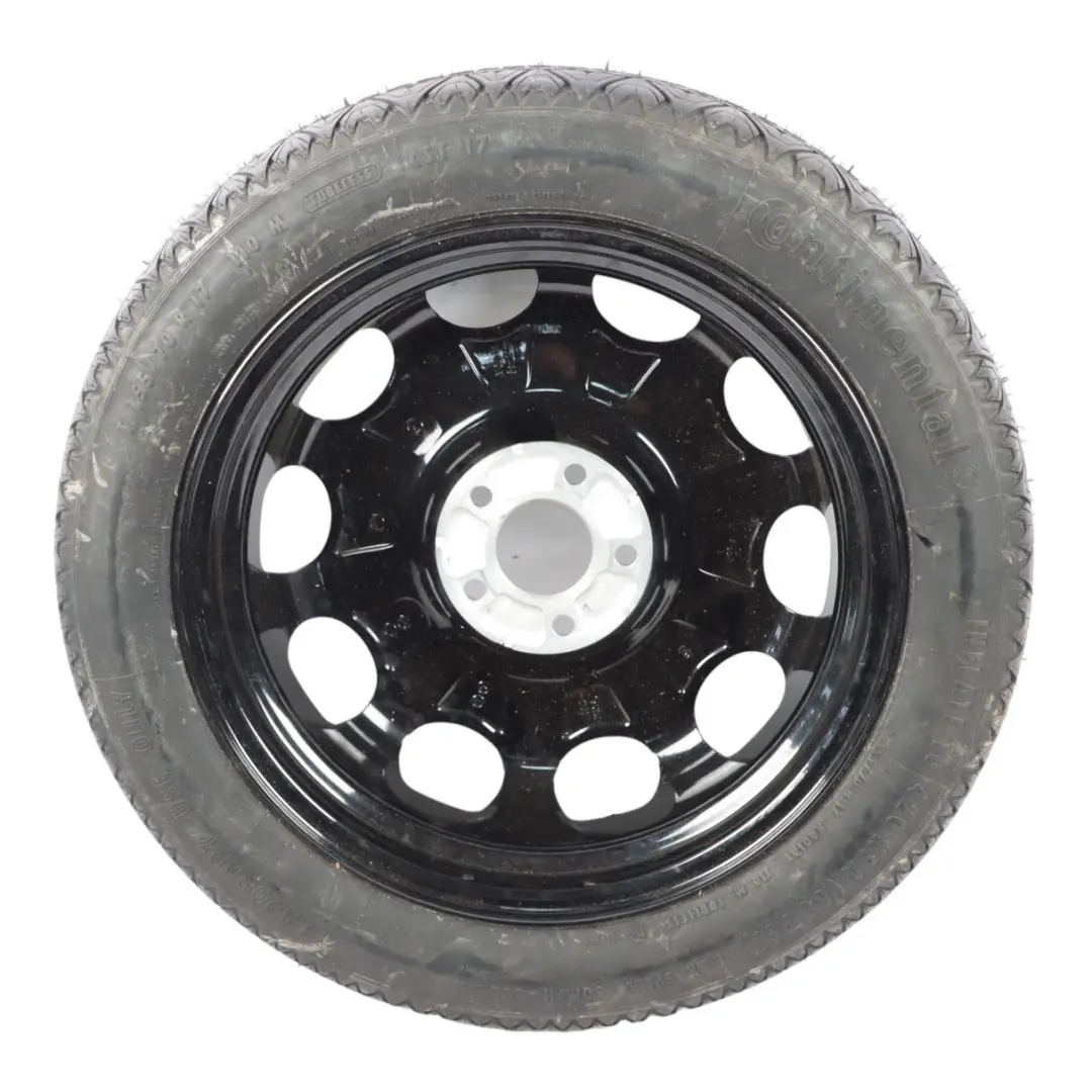 Steel Spare Wheel Tyre 155/70 R17 to Mercedes W211 with Part number A2114012502 Mercedes W211 Steel Spare Wheel Tyre 155/70 R17 - SKU A2114012502 - Part number A2114012502