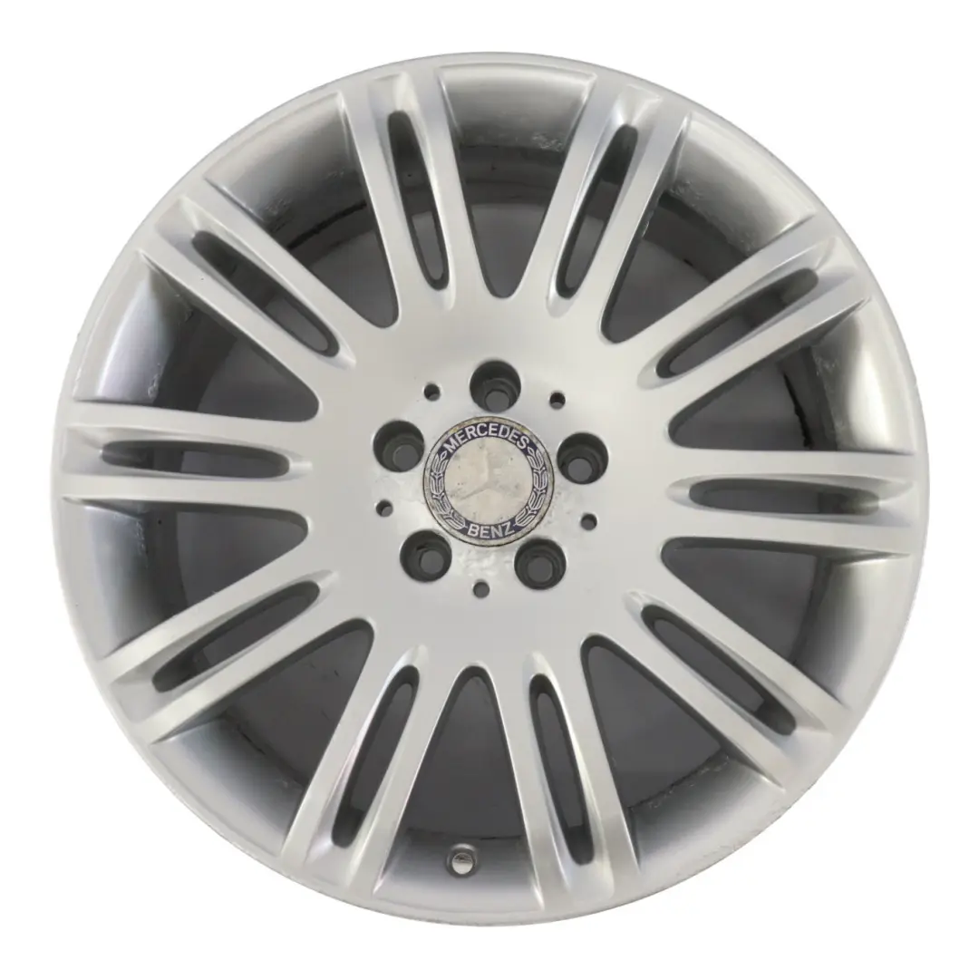 Alloy Wheel Rim 18" 9J ET:39 10 Double-Spoke to Mercedes W211 with Part number A2114015402 Mercedes W211 Alloy Wheel Rim 18" 9J ET:39 10 Double-Spoke - SKU A2114015402-1 - Part number A2114015402