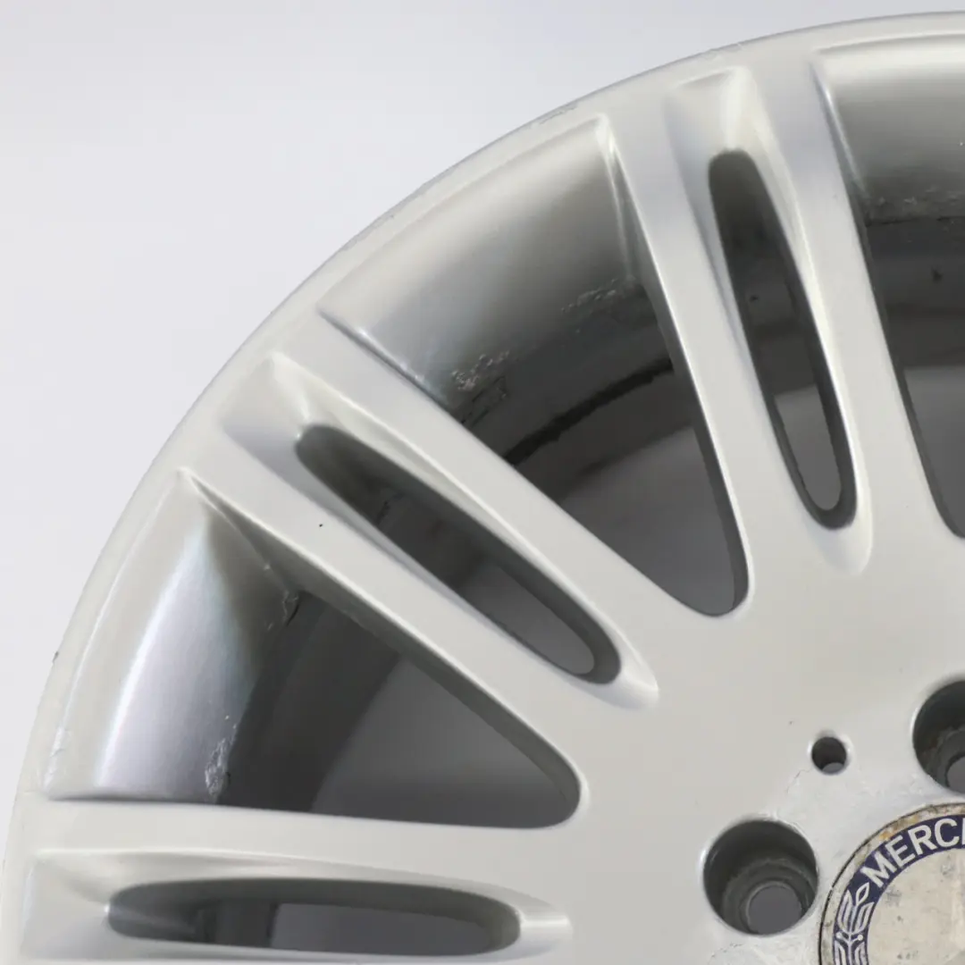Mercedes W211 Jante Alu 18" 9J ET:39 10 Double-Spoke - SKU A2114015402-1 - Numéro de pièce A2114015402