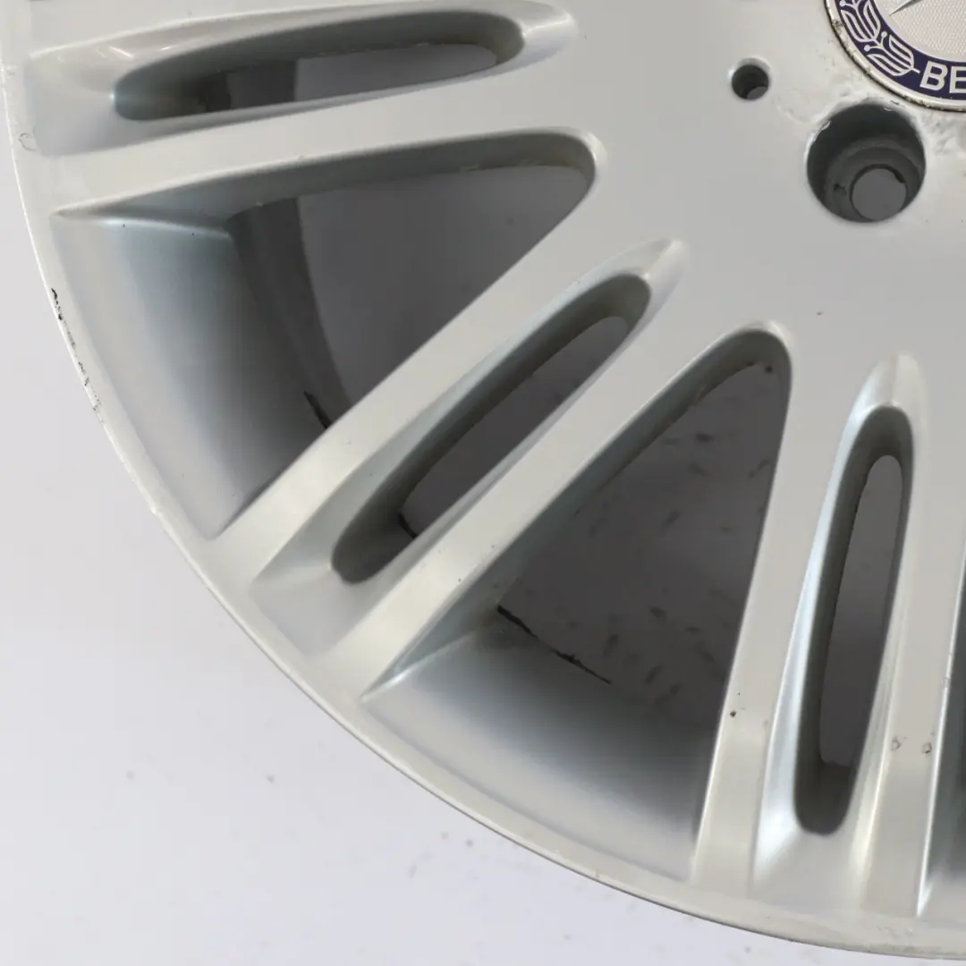 Mercedes W211 Alloy Wheel Rim 18" 9J ET:39 10 Double-Spoke - SKU A2114015402-2 - Part number A2114015402