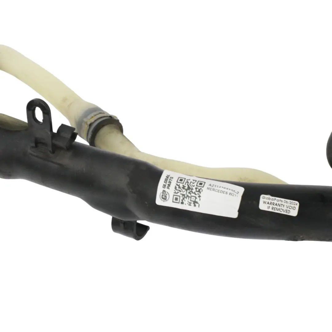 Filler Neck Pipe Hose to Mercedes W211 Diesel Fuel Tank with Part number A2114703720 Mercedes W211 Diesel Fuel Tank Filler Neck Pipe Hose - SKU A2114703720-2 - Part number A2114703720