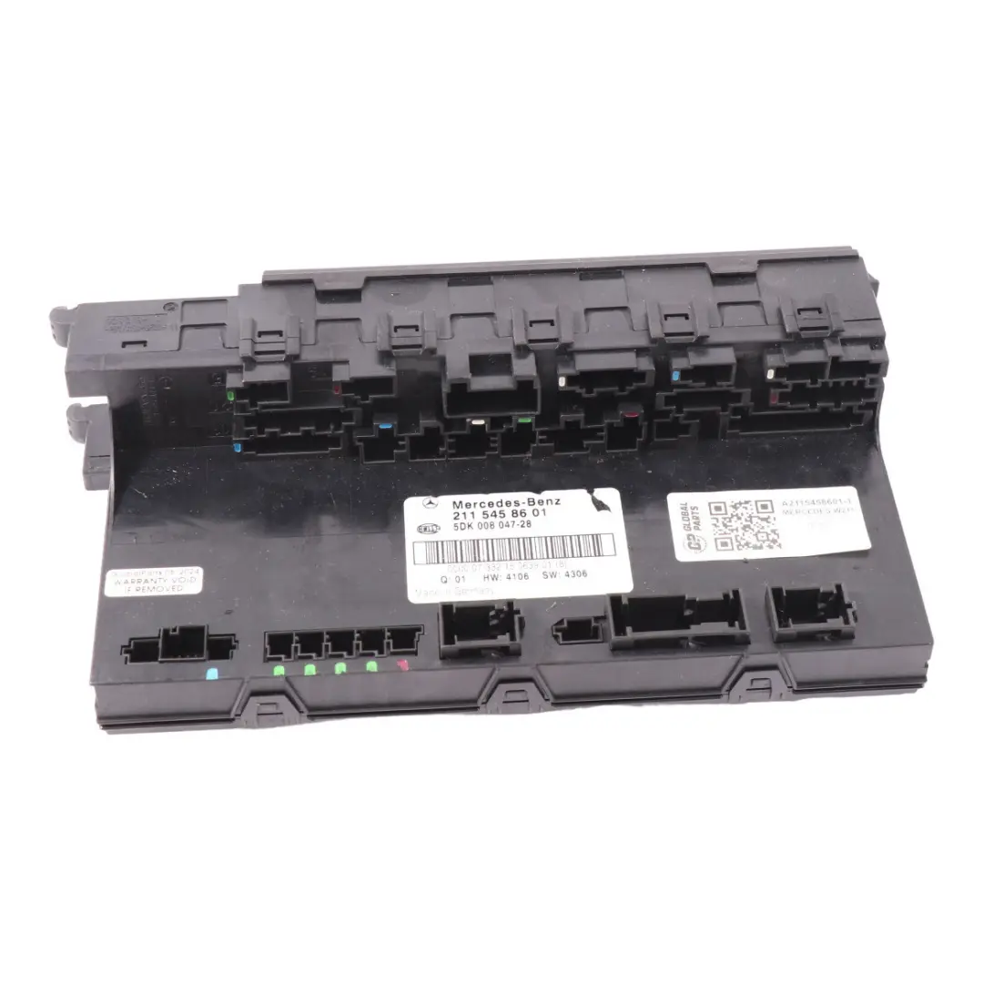  Caja de Fusibles Mercedes W211 CLS C219 Módulo SAM Trasero Relé Unidad Control - SKU A2115458601-1 - Número de pieza A2115458601