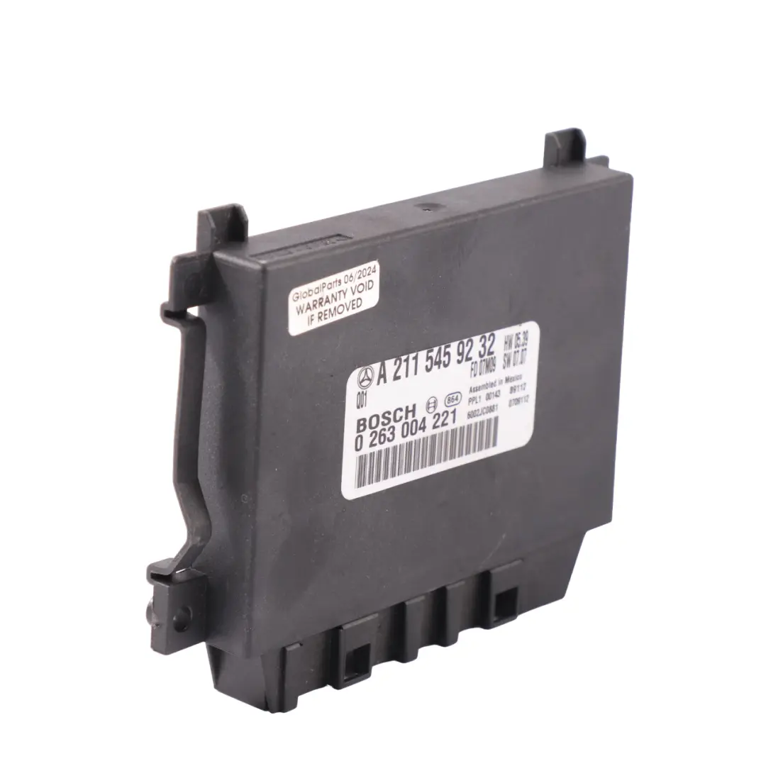 Parktronic Module Mercedes W211 PDC Parking Unité de contrôle pour à propos du numéro de pièce A2115459232 Parktronic Module Mercedes W211 PDC Parking Unité de contrôle - SKU A2115459232 - Numéro de pièce A2115459232