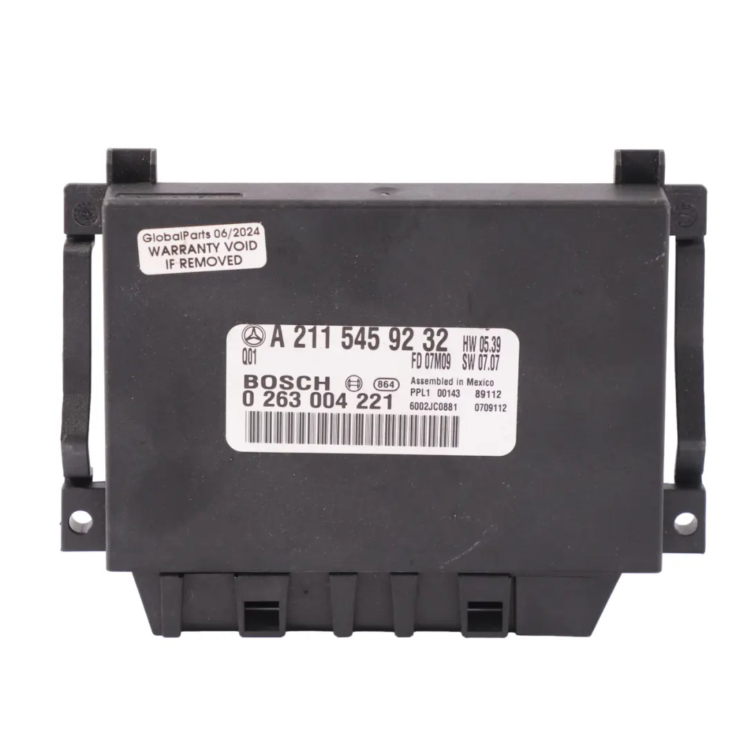  Parktronic Module Mercedes W211 PDC Parking Unité de contrôle - SKU A2115459232 - Numéro de pièce A2115459232