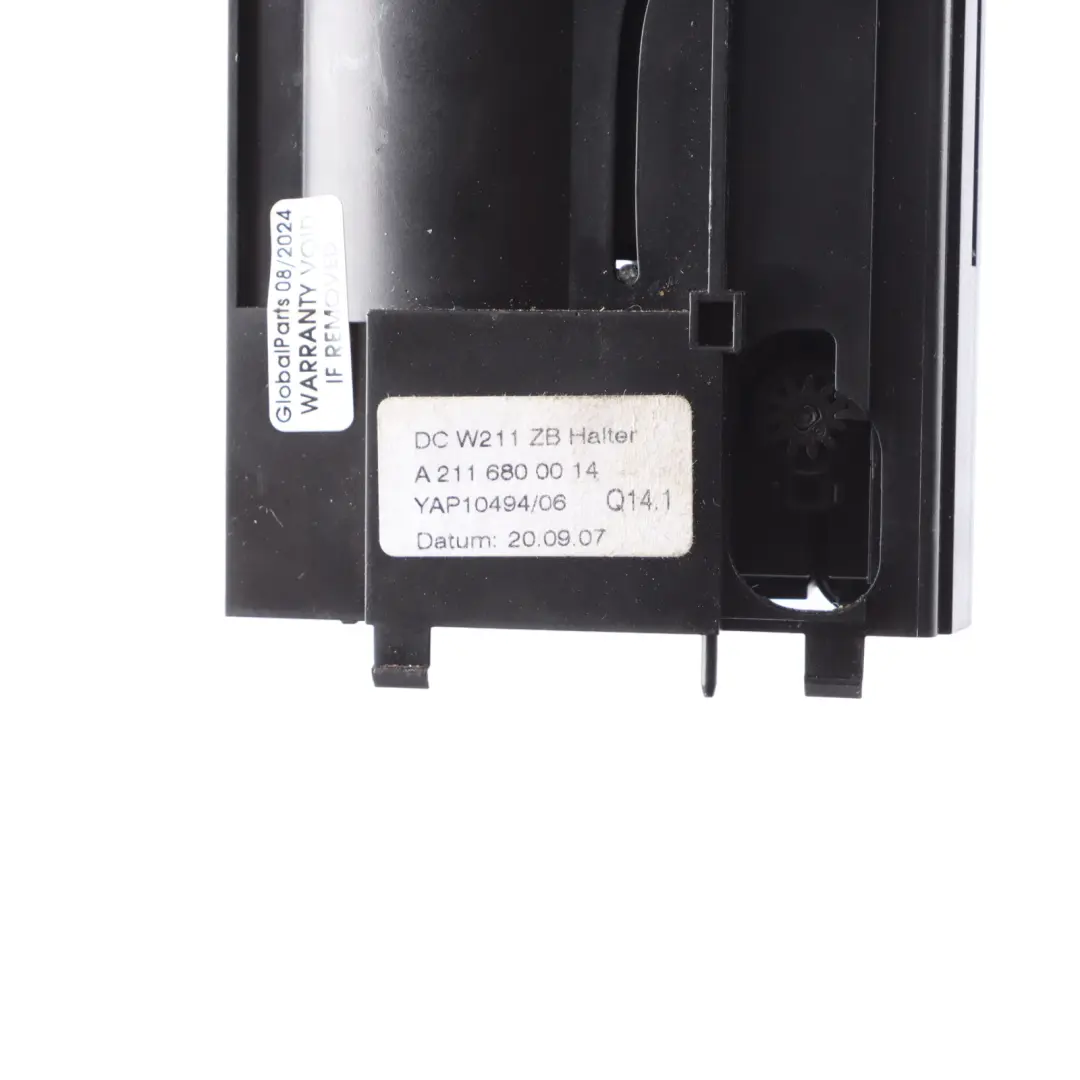 Centre Console Cup Holder Storage Trim Panel to Mercedes W211 C219 with Part number A2116800014 Mercedes W211 C219 Centre Console Cup Holder Storage Trim Panel - SKU A2116800014 - Part number A2116800014