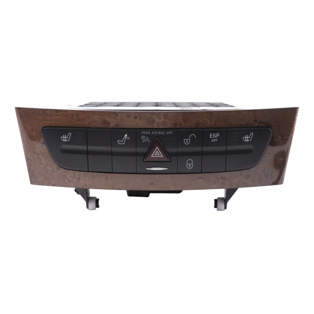 Mercedes W211 Instrument Panel Center Switch Panel Wood Cover - SKU A2116803152 - Part number A2116803152
