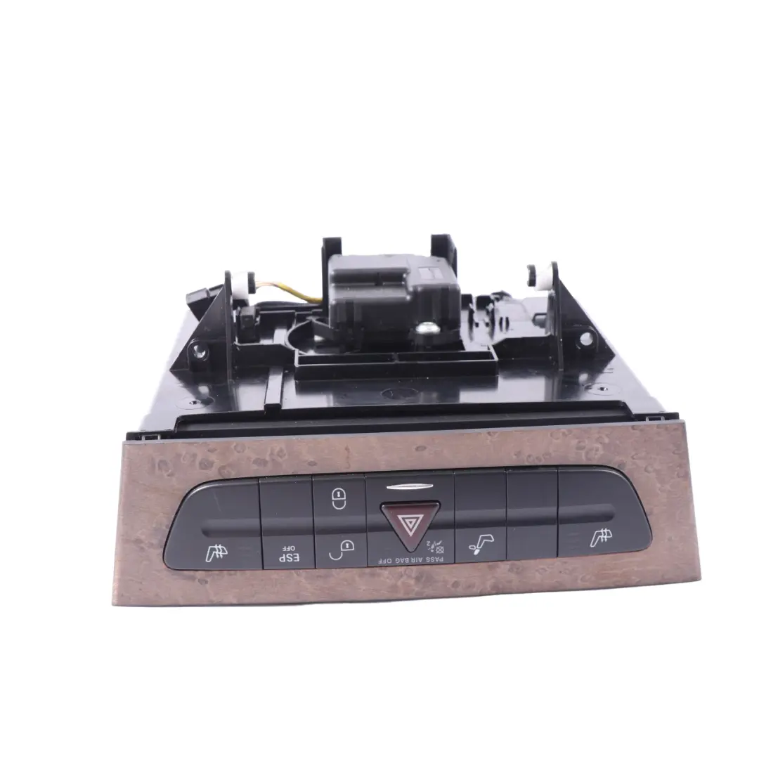 Mercedes W211 Instrument Panel Center Switch Panel Wood Cover - SKU A2116803152 - Part number A2116803152