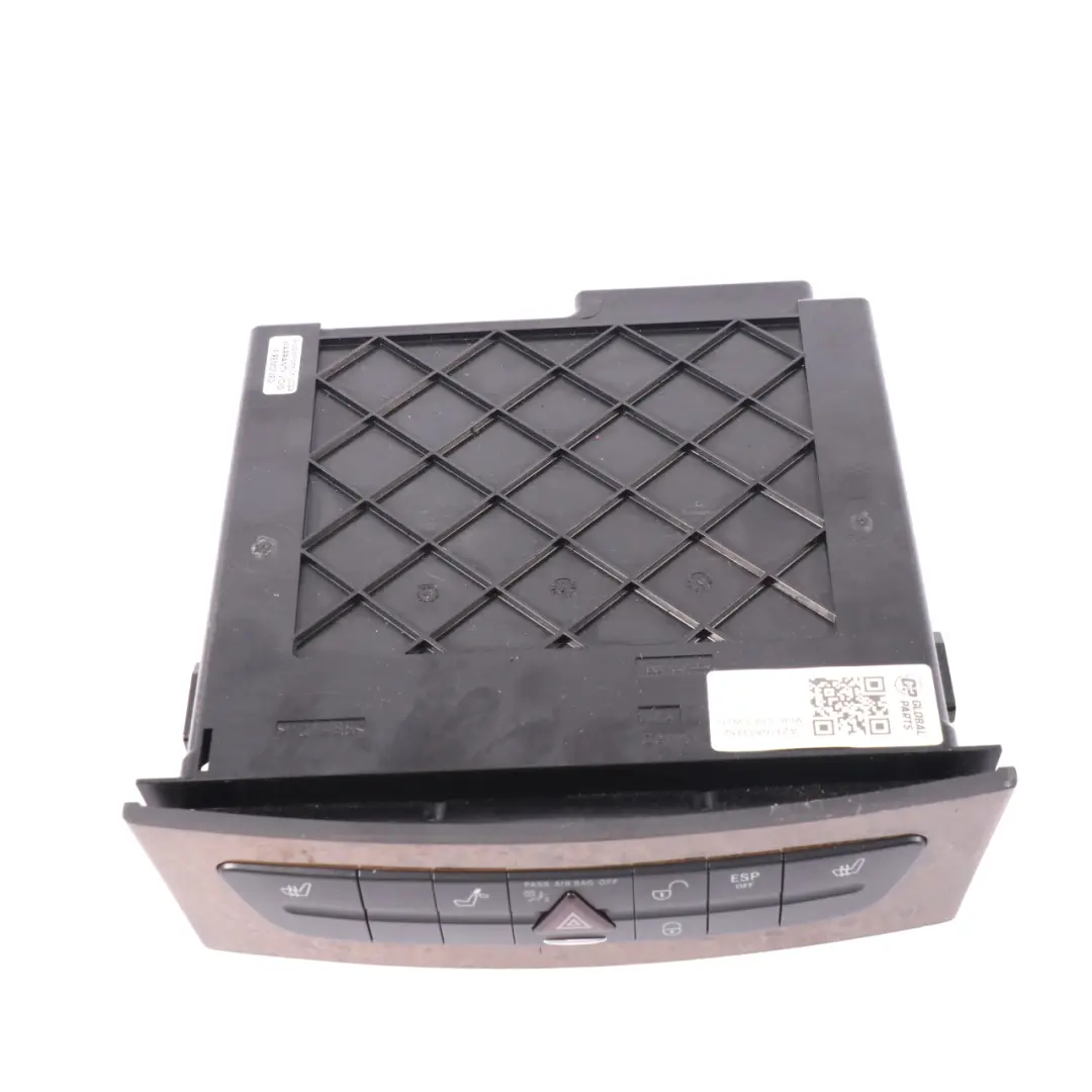 Pannello strumenti centrale Pannello interruttori in legno per Mercedes W211 con numero di parte A2116803152 Mercedes W211 Pannello strumenti centrale Pannello interruttori in legno - SKU A2116803152 - Numero di parte A2116803152