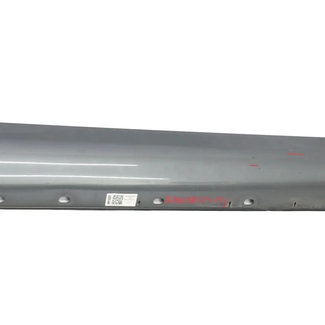Mercedes W211 Embellecedor de umbral lateral derecho Flint Grey Metallic - 368 - SKU A2116980454-FLG - Número de pieza A2116980454