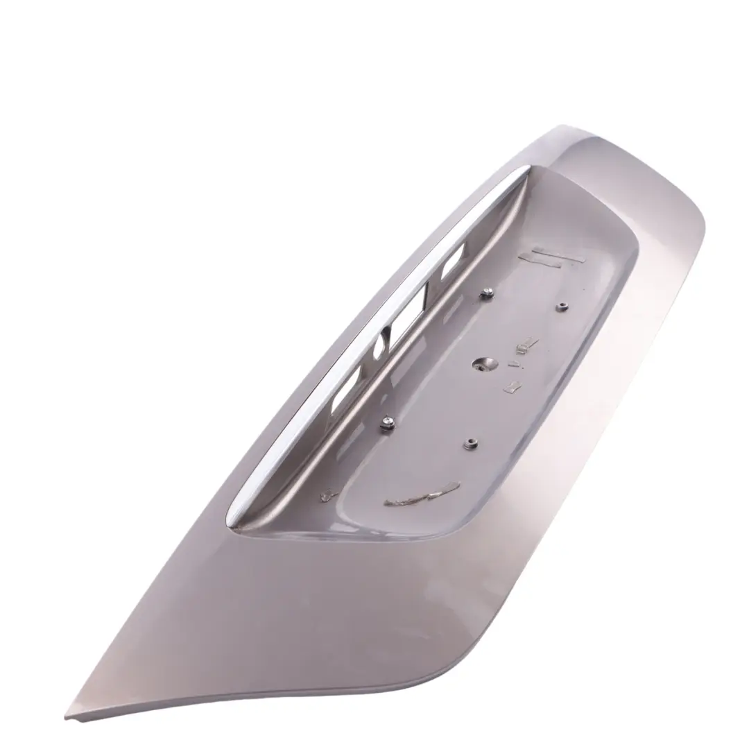 Mercedes W211 Trunk Boot Number Plate Trim Panel Designo Varicolor Cashmere 036 - SKU A2117500237-DVIV - Part number A2117500237