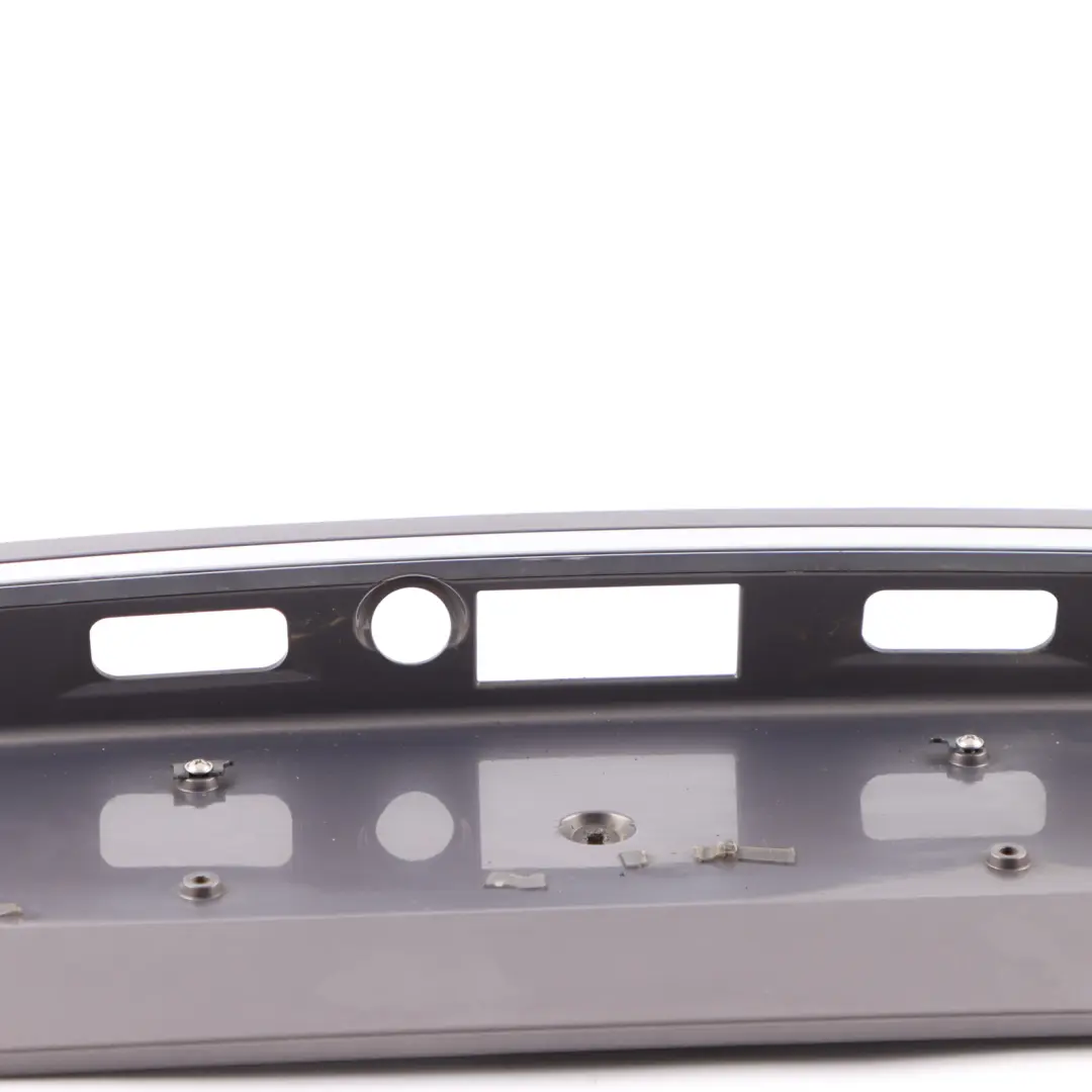Mercedes W211 Trunk Boot Number Plate Trim Panel Designo Varicolor Cashmere 036 - SKU A2117500237-DVIV - Part number A2117500237