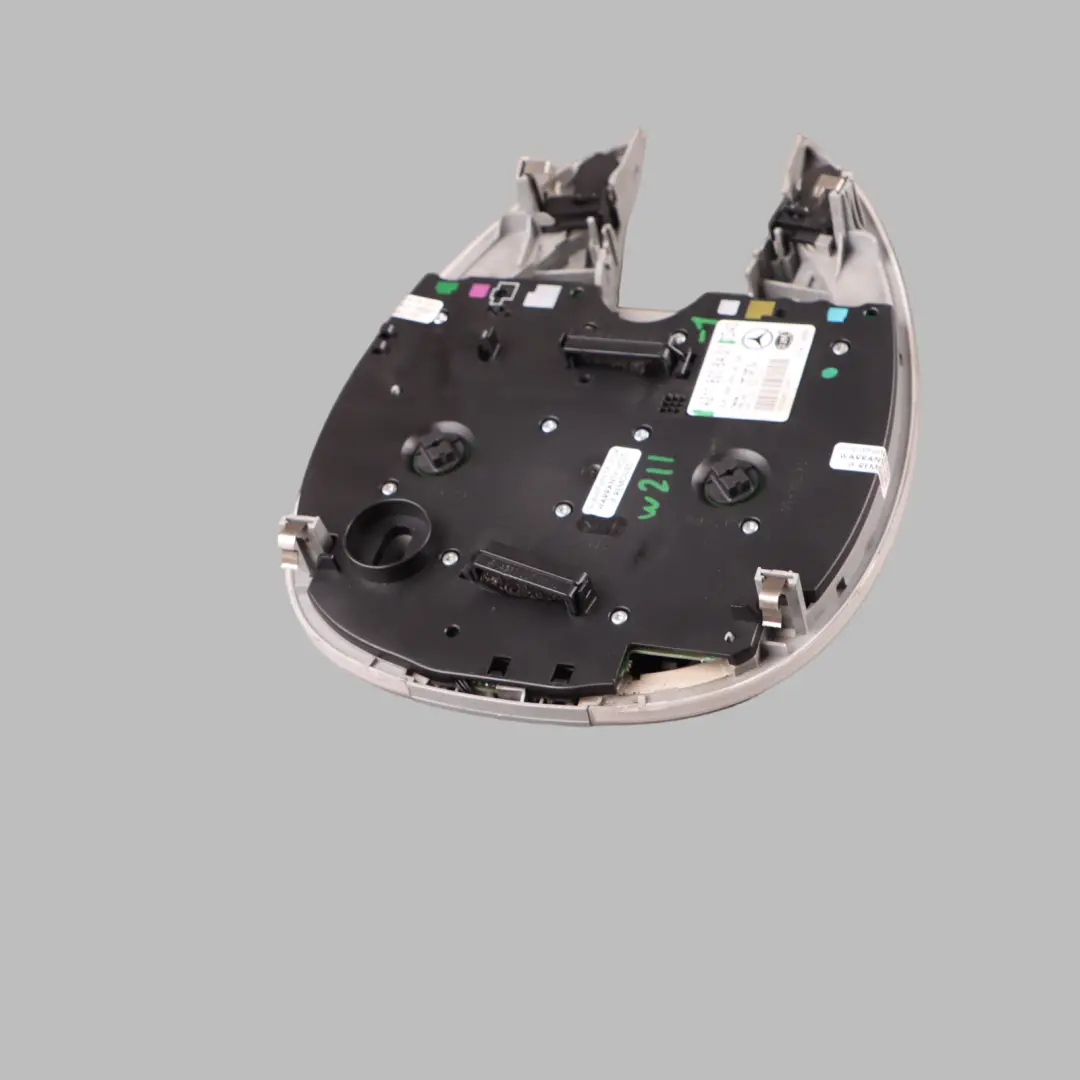 Mercedes W211 Roof Interior Reading Light Panel - SKU A2118206401-1 - Part number A2118206401