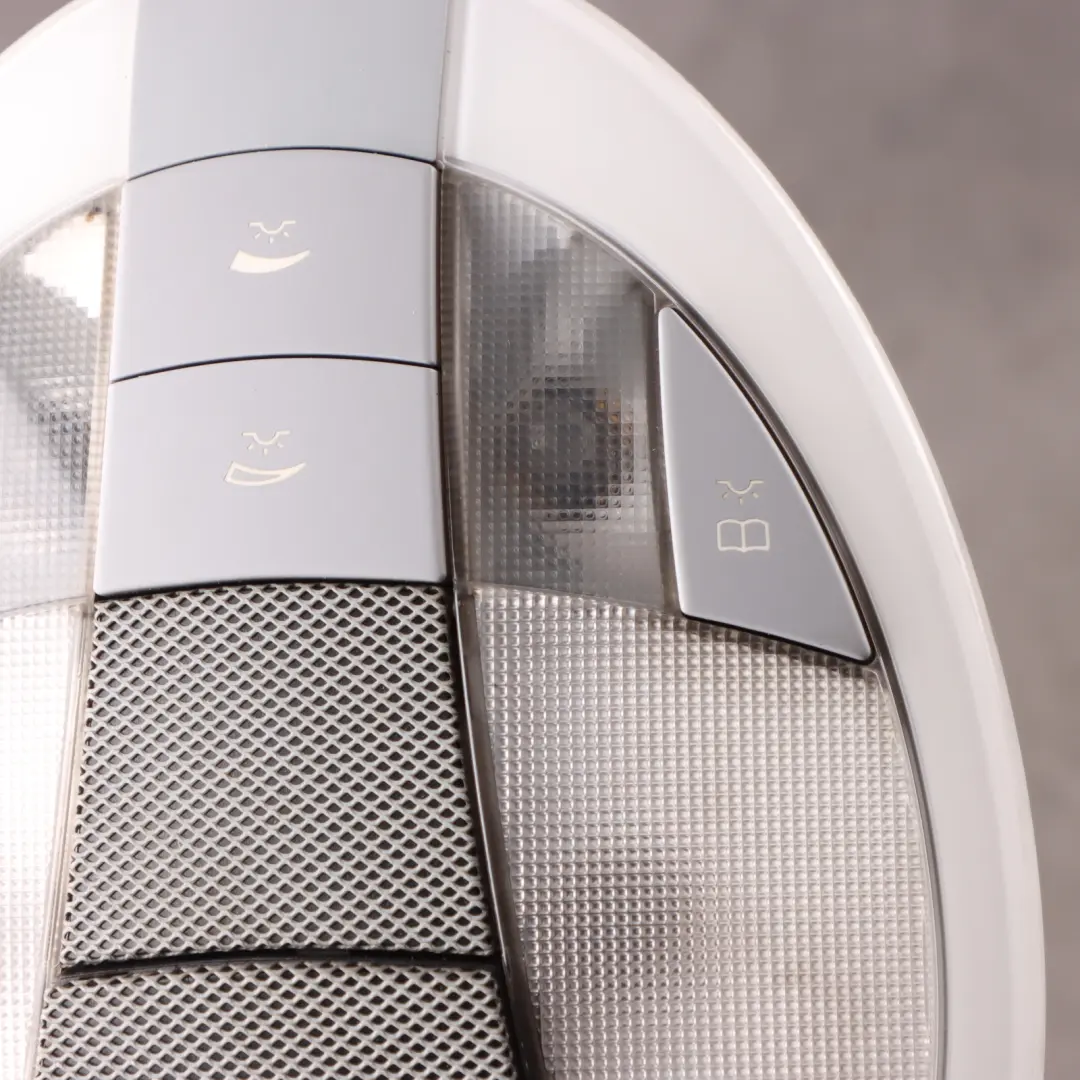 Roof Light Interior Reading Lamp Switch Panel to Mercedes W211 with Part number A2118206701 Mercedes W211 Roof Light Interior Reading Lamp Switch Panel - SKU A2118206701 - Part number A2118206701