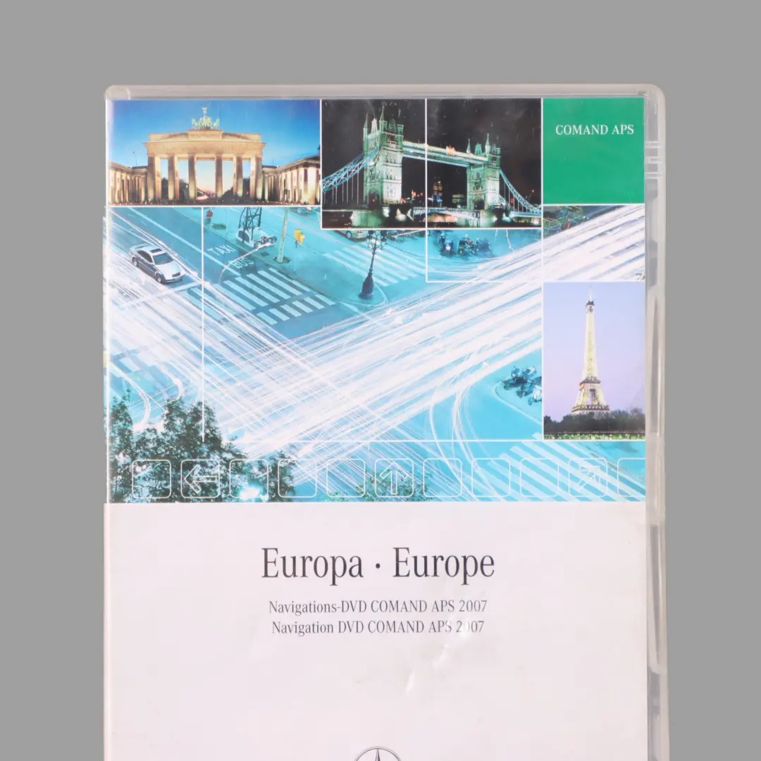 Mercedes Navigation CD Road Map Europe APS 2007 - SKU A2118279559 - Part number A2118279559