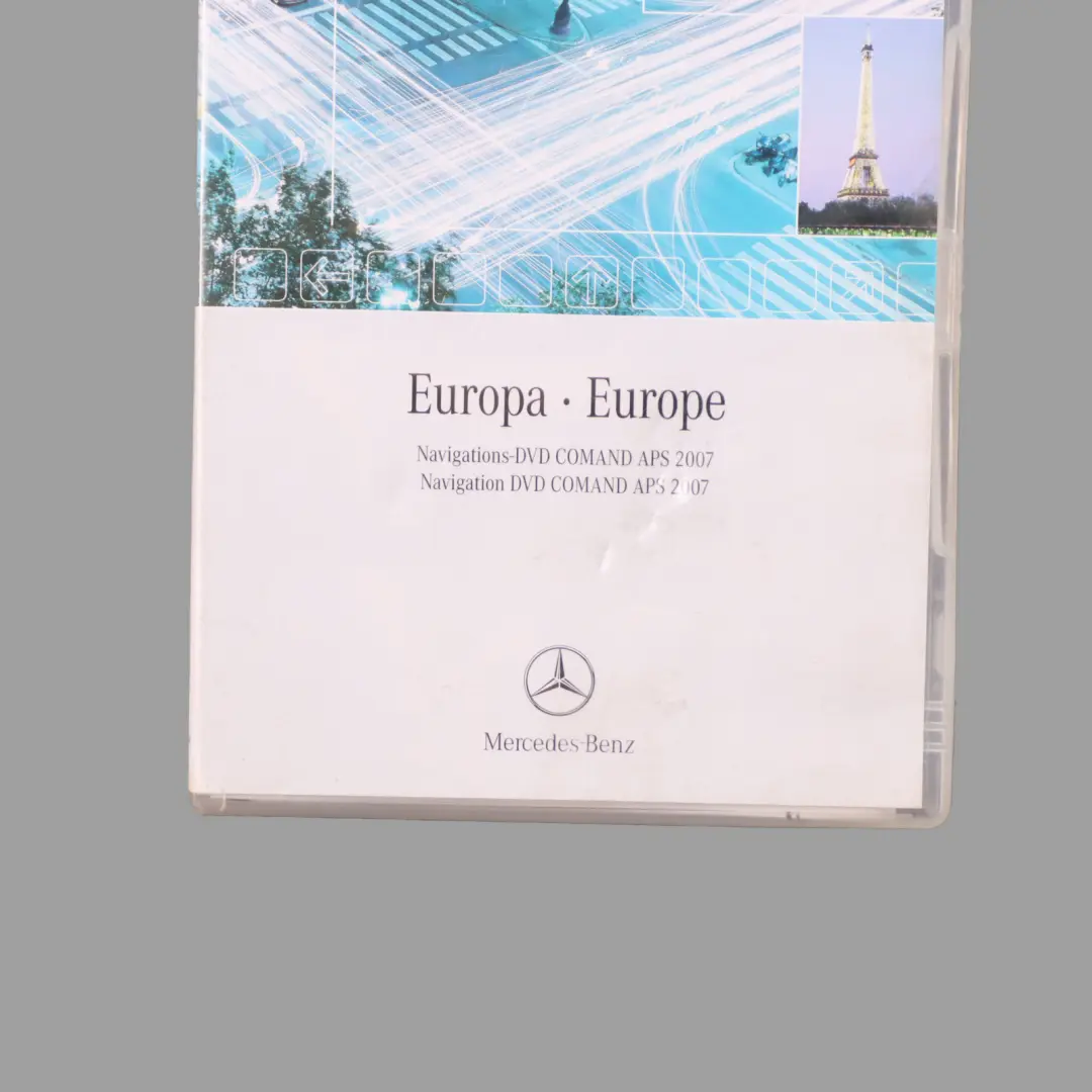 Mercedes Navigation CD Road Map Europe APS 2007 - SKU A2118279559 - Part number A2118279559