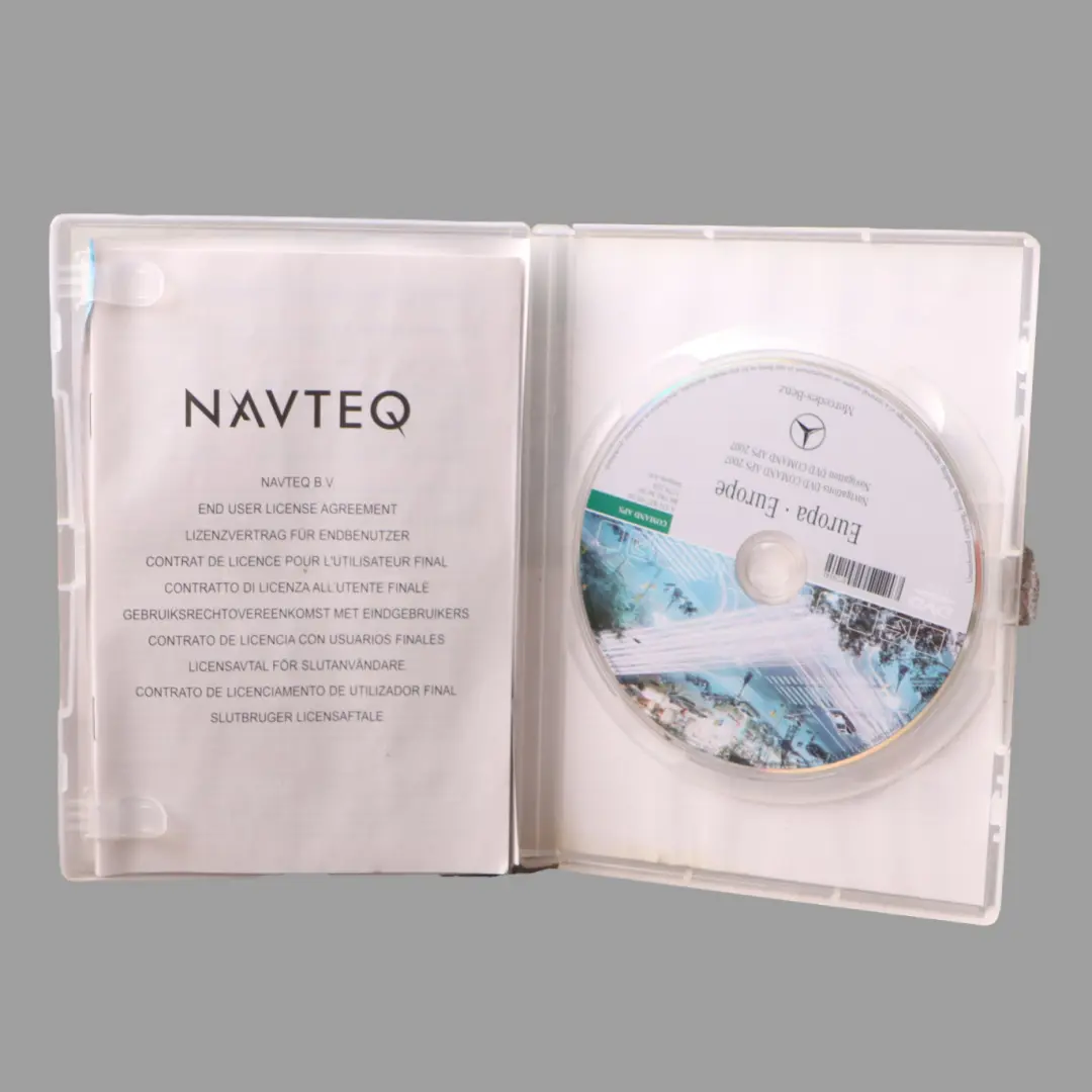 Navigation CD Road Map Europe APS 2007 to Mercedes with Part number A2118279559 Mercedes Navigation CD Road Map Europe APS 2007 - SKU A2118279559 - Part number A2118279559