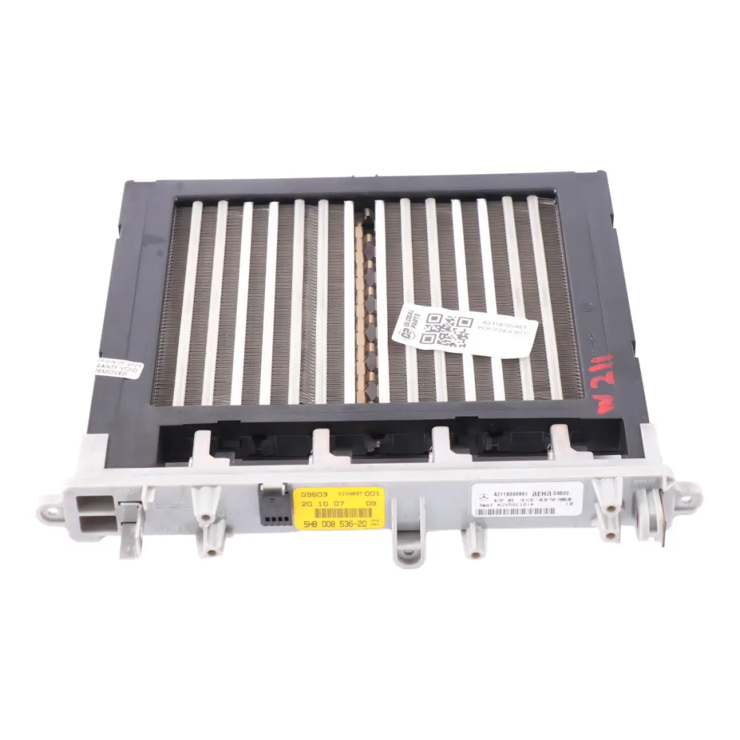 Elément chauffant Mercedes W211 C219 Matrice de chauffage pour à propos du numéro de pièce A2118300861 Elément chauffant Mercedes W211 C219 Matrice de chauffage - SKU A2118300861 - Numéro de pièce A2118300861
