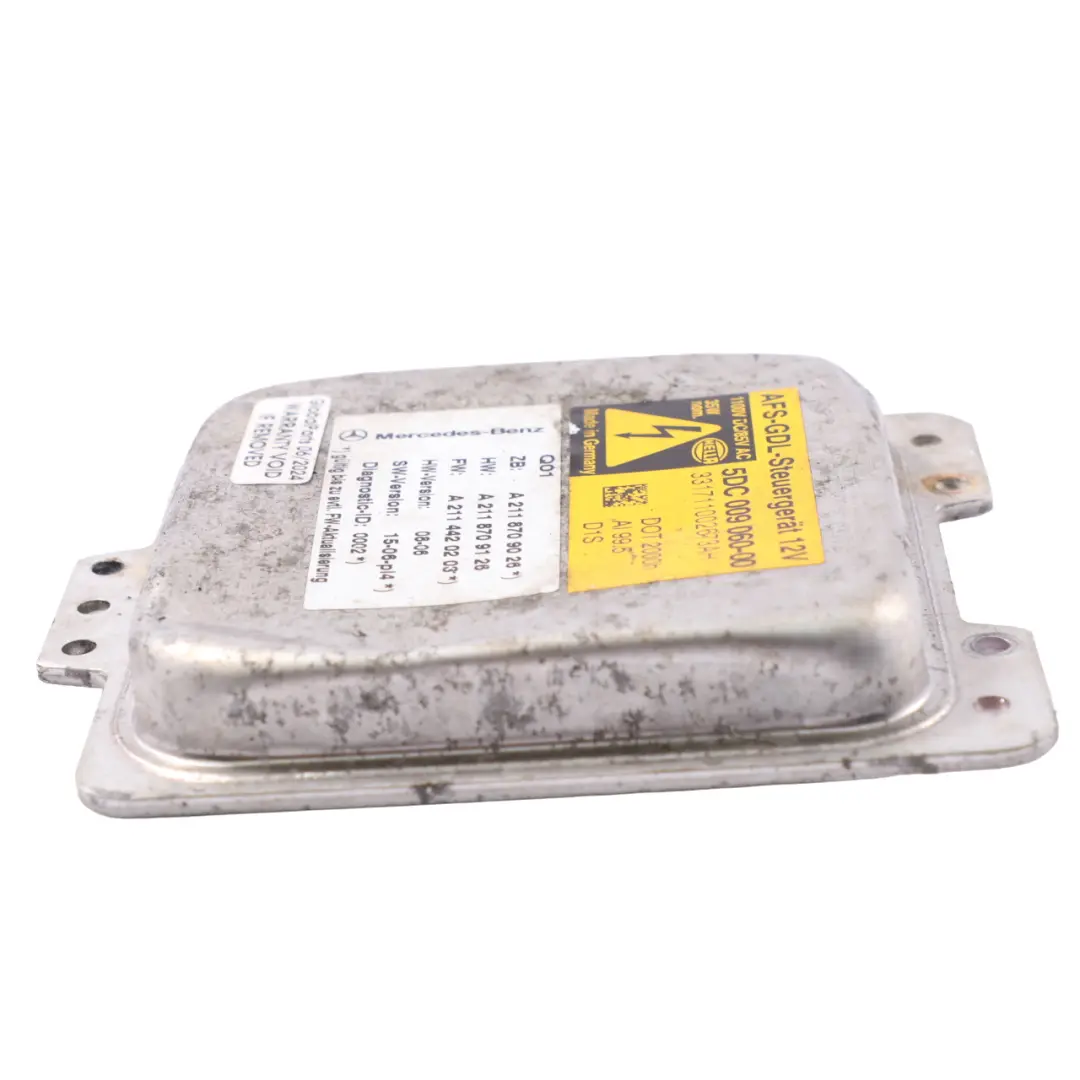 Mercedes W211 Xenon-Steuergerät Scheinwerfer-Vorschaltgerät-Modul 5DC009060-00 - SKU A2118709026-1 - Teilenummer A2118709026