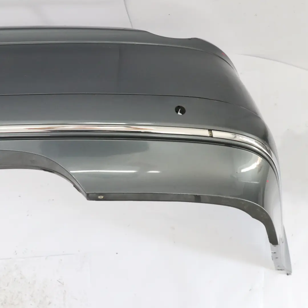 Bumper Trim Panel Cover Flint Grey Metallic - 368 to Mercedes W211 Rear with Part number A2118804140 Mercedes W211 Rear Bumper Trim Panel Cover Flint Grey Metallic - 368 - SKU A2118804140-FLG - Part number A2118804140