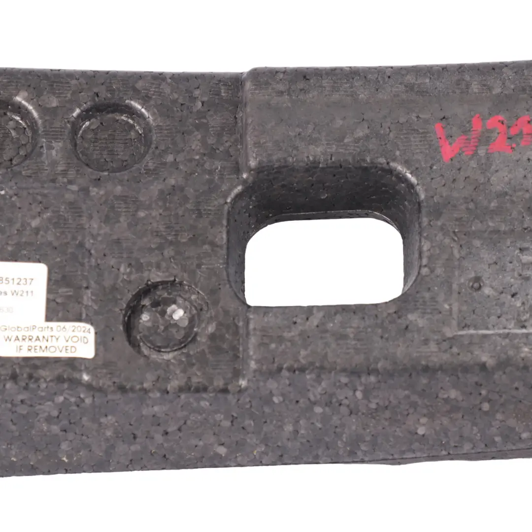 Mercedes W211 E280 Impact Absorber Front Bumper Insert Right O/S - SKU A2118851237 - Part number A2118851237